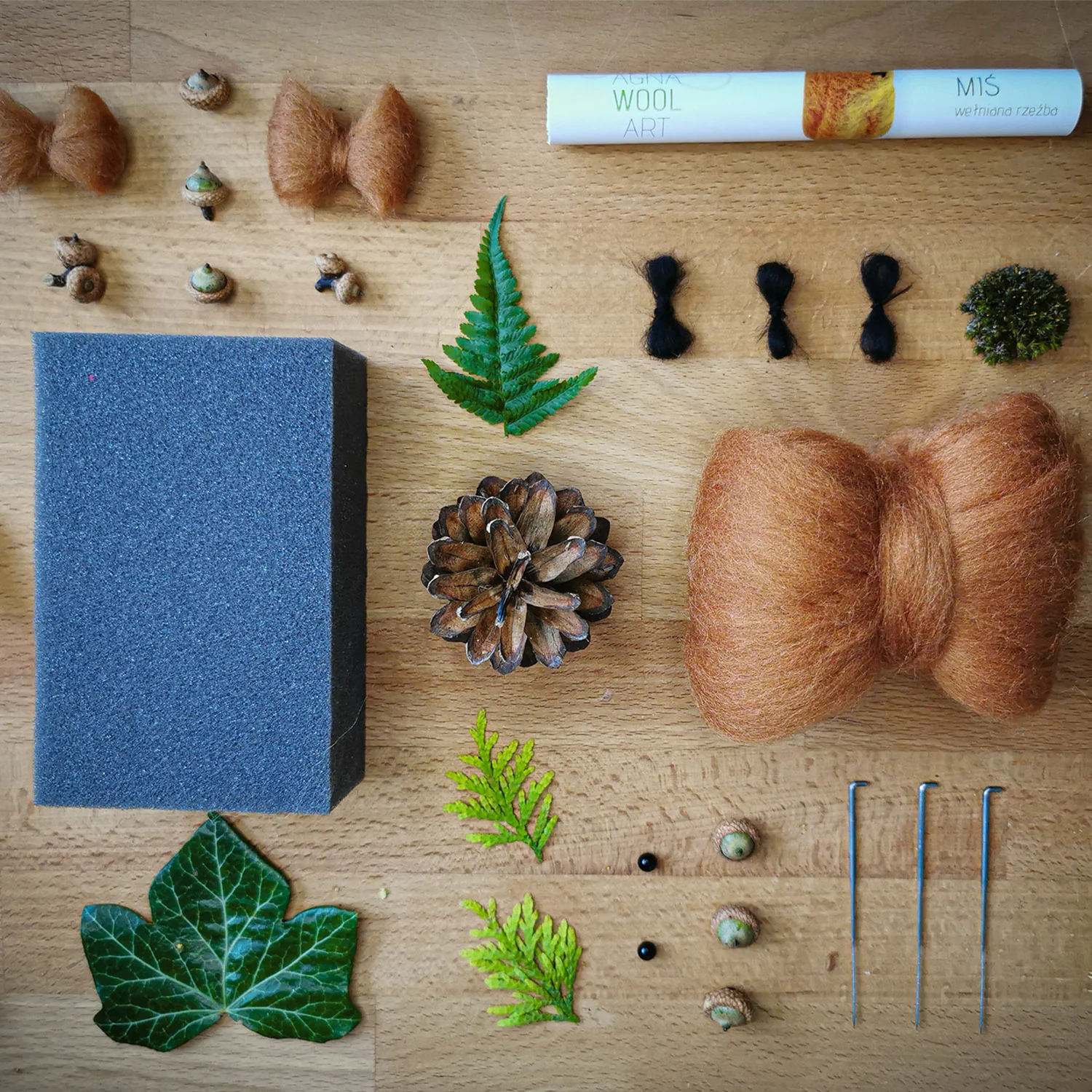Felting Kit - Bear - Image 2