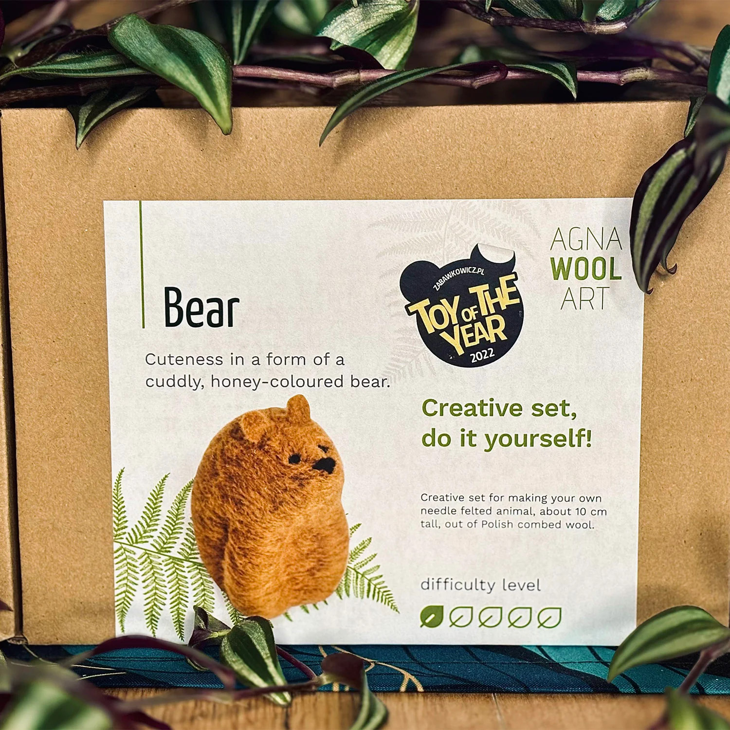 Felting Kit - Bear - Image 4