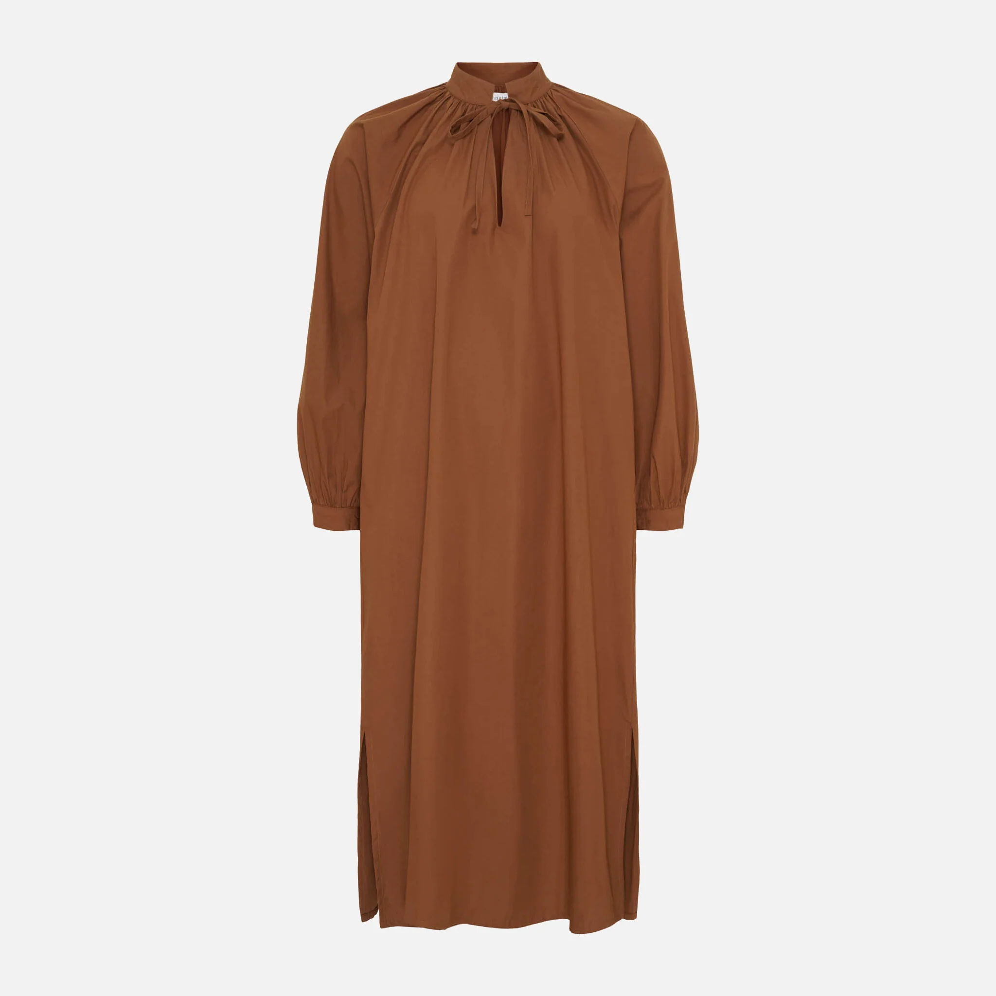 Women's Cotton Irissa Dress - Cambridge Brown - Image 2