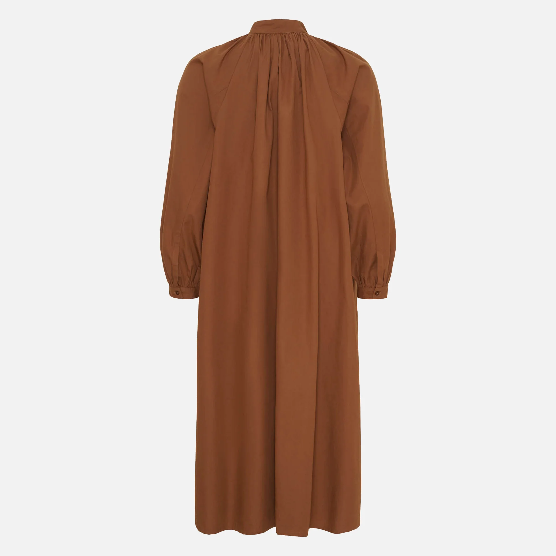 Women's Cotton Irissa Dress - Cambridge Brown - Image 4
