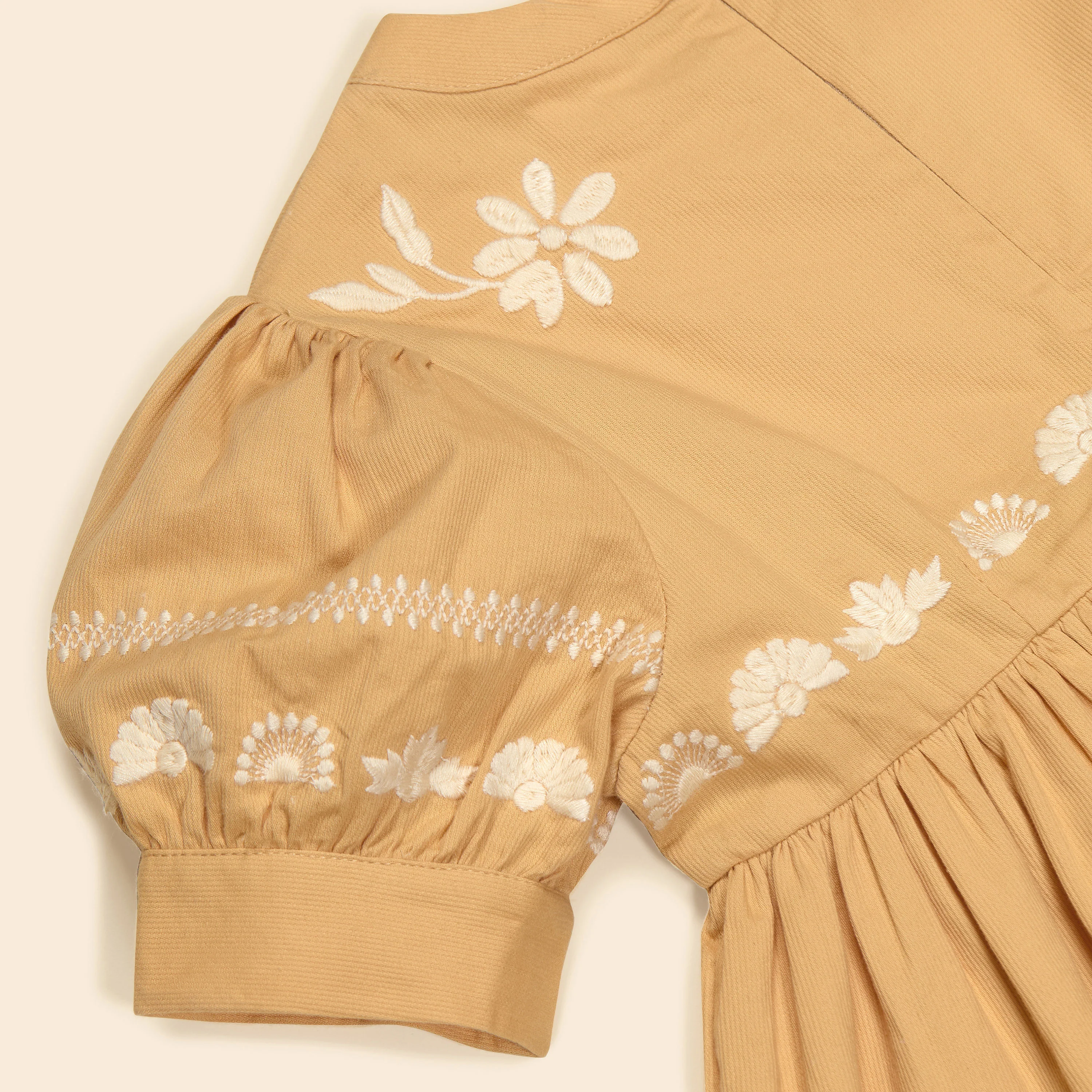 Kids Cotton Mya Dress - Vintage Melba - Image 3
