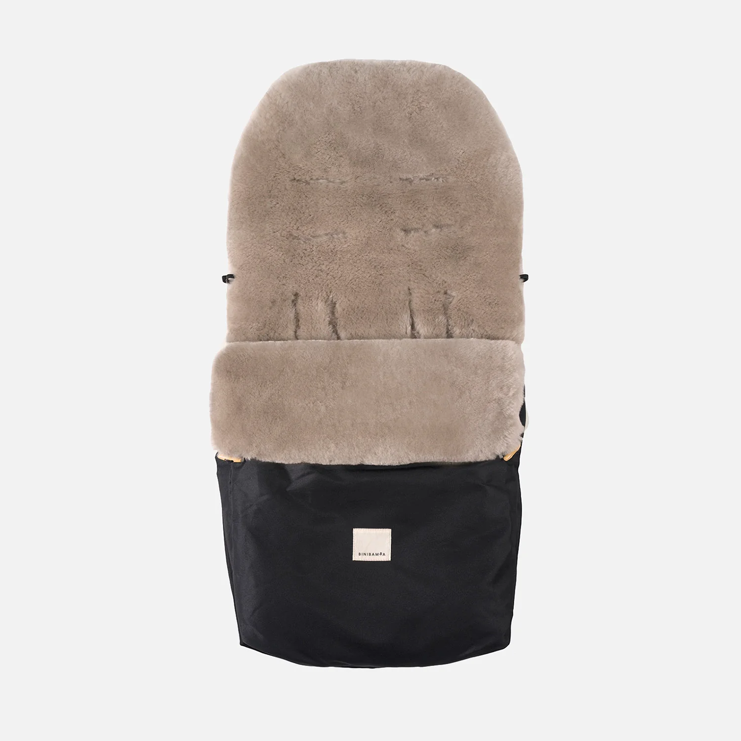 Merino Sheepskin Universal Pushchair Footmuff - Toast - Image 2