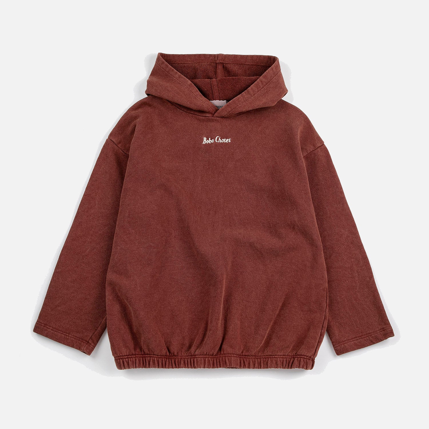 Kids Cotton Hoodies - Brown - Image 2