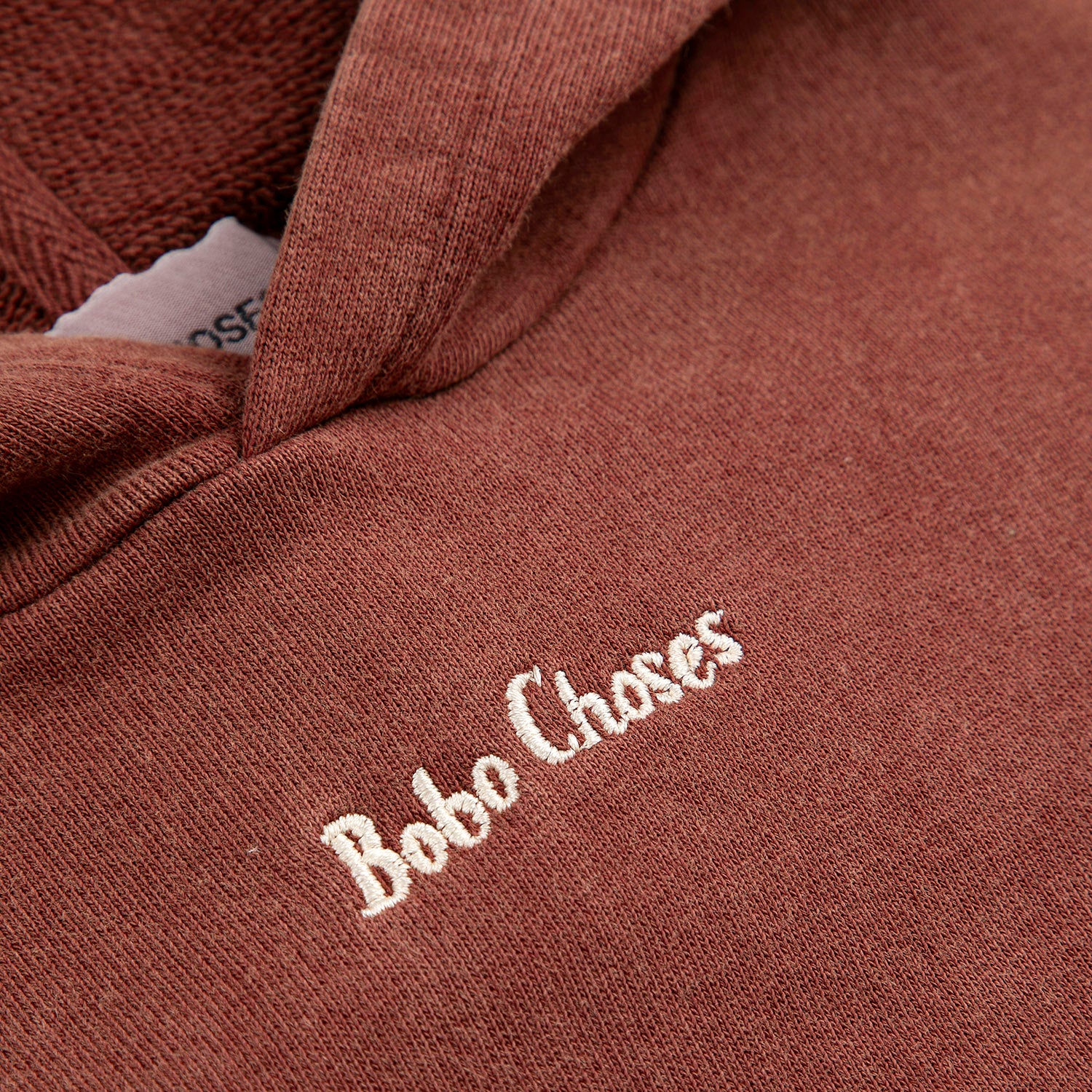 Kids Cotton Hoodies - Brown - Image 4