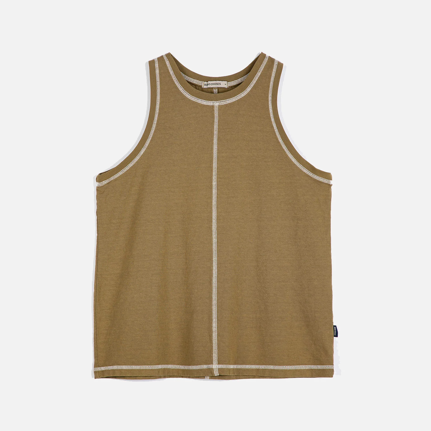 Women's Recycled Cotton Slub Tank Top - Tea