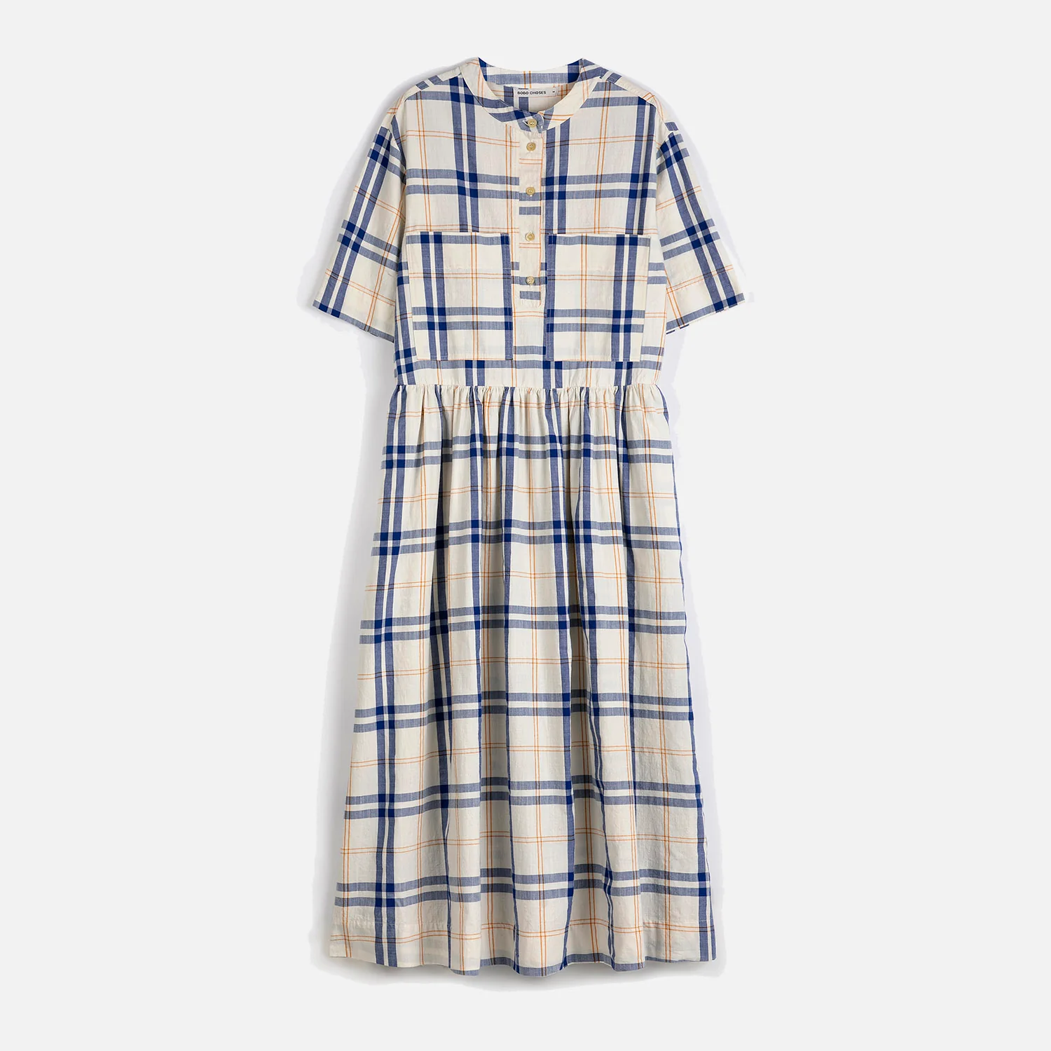 Women's Cotton Dress - Fun Tartan - Image 2