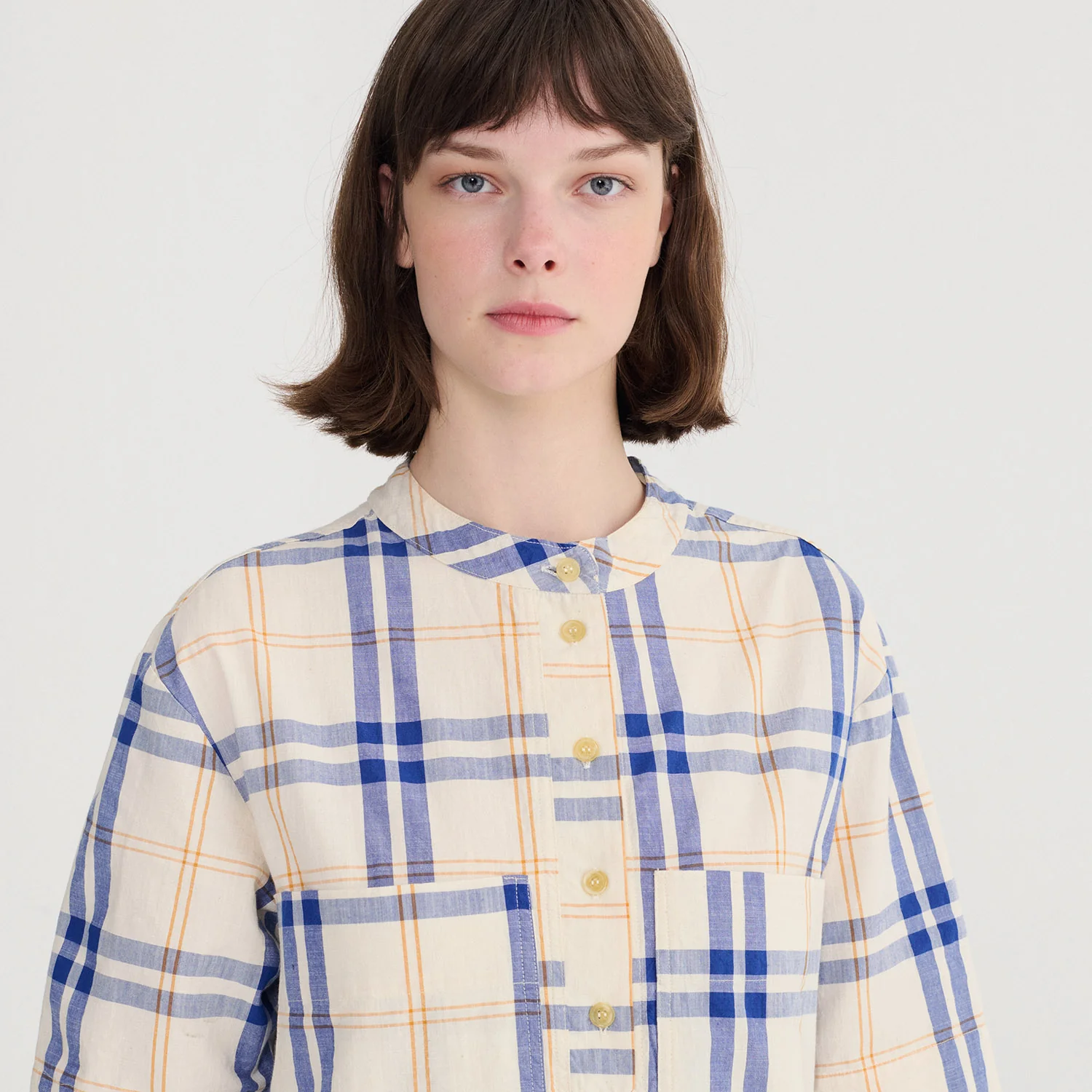 Women's Cotton Dress - Fun Tartan - Image 5