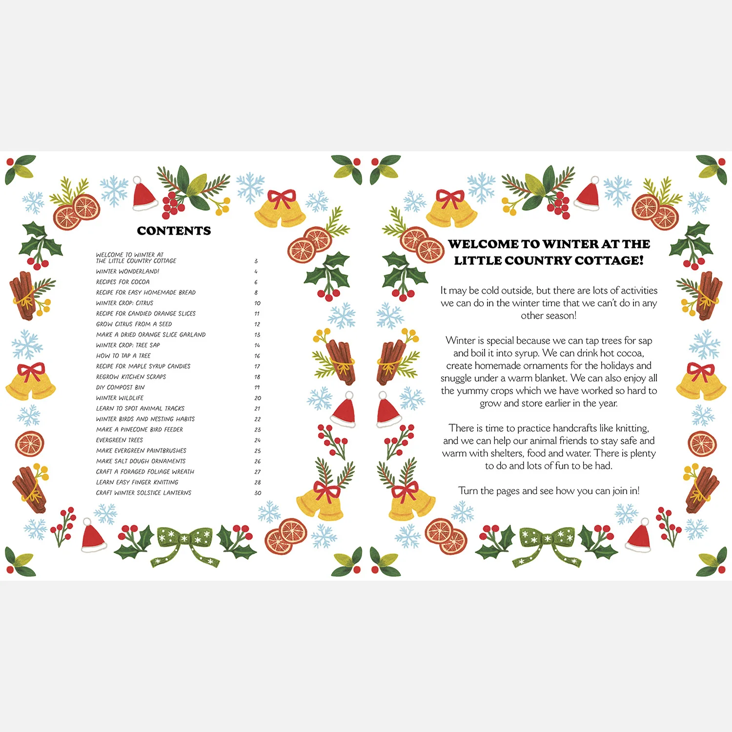 Little Country Cottage A Winter Treasury Of Recipes, Crafts and Wisdom - Image 2