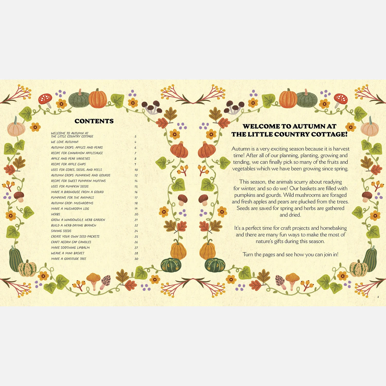 Little Country Cottage: An Autumn Treasury of Recipes, Crafts and Wisdom - Image 2
