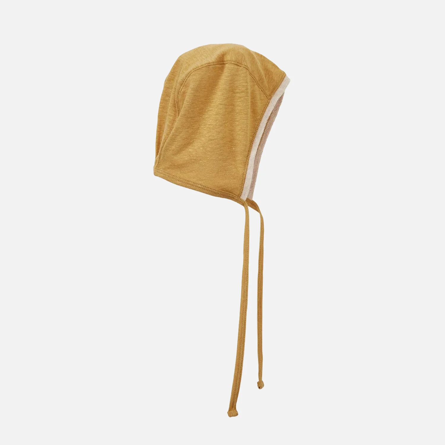 Baby Linen Knit Barnes Set - Ochre - Image 5