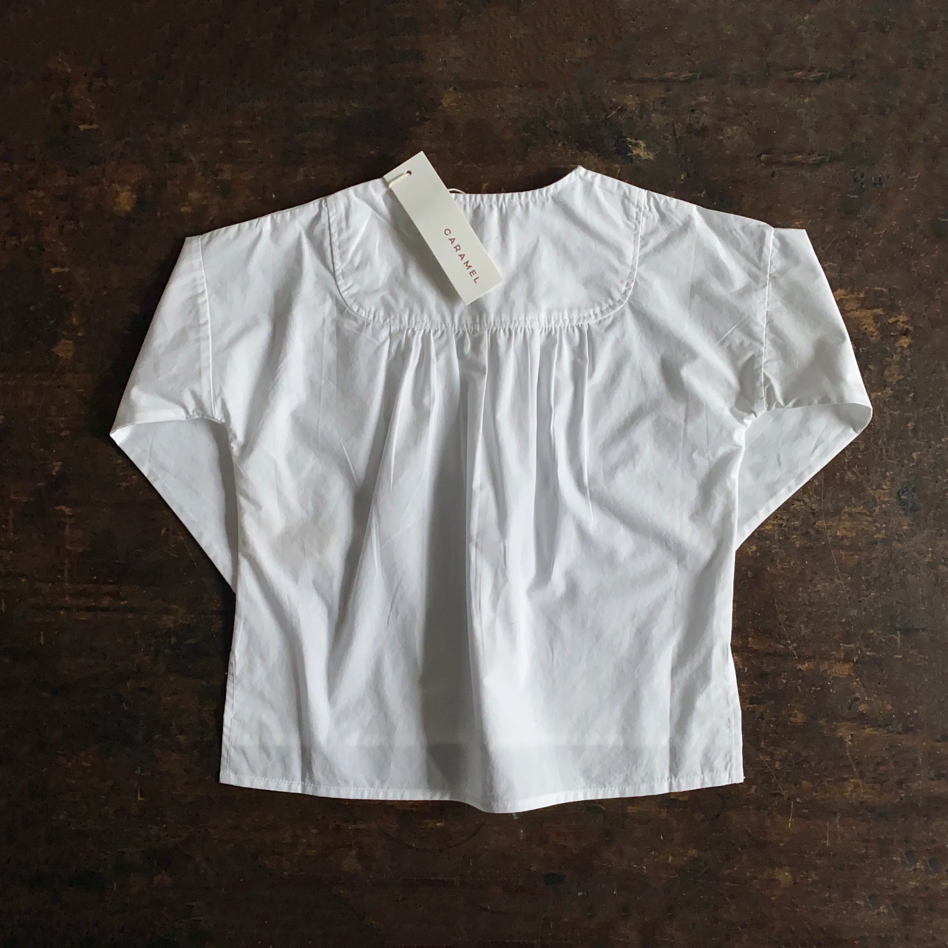 Kids Lightweight Cotton Poplin Dragonet Shirt - White - Image 2