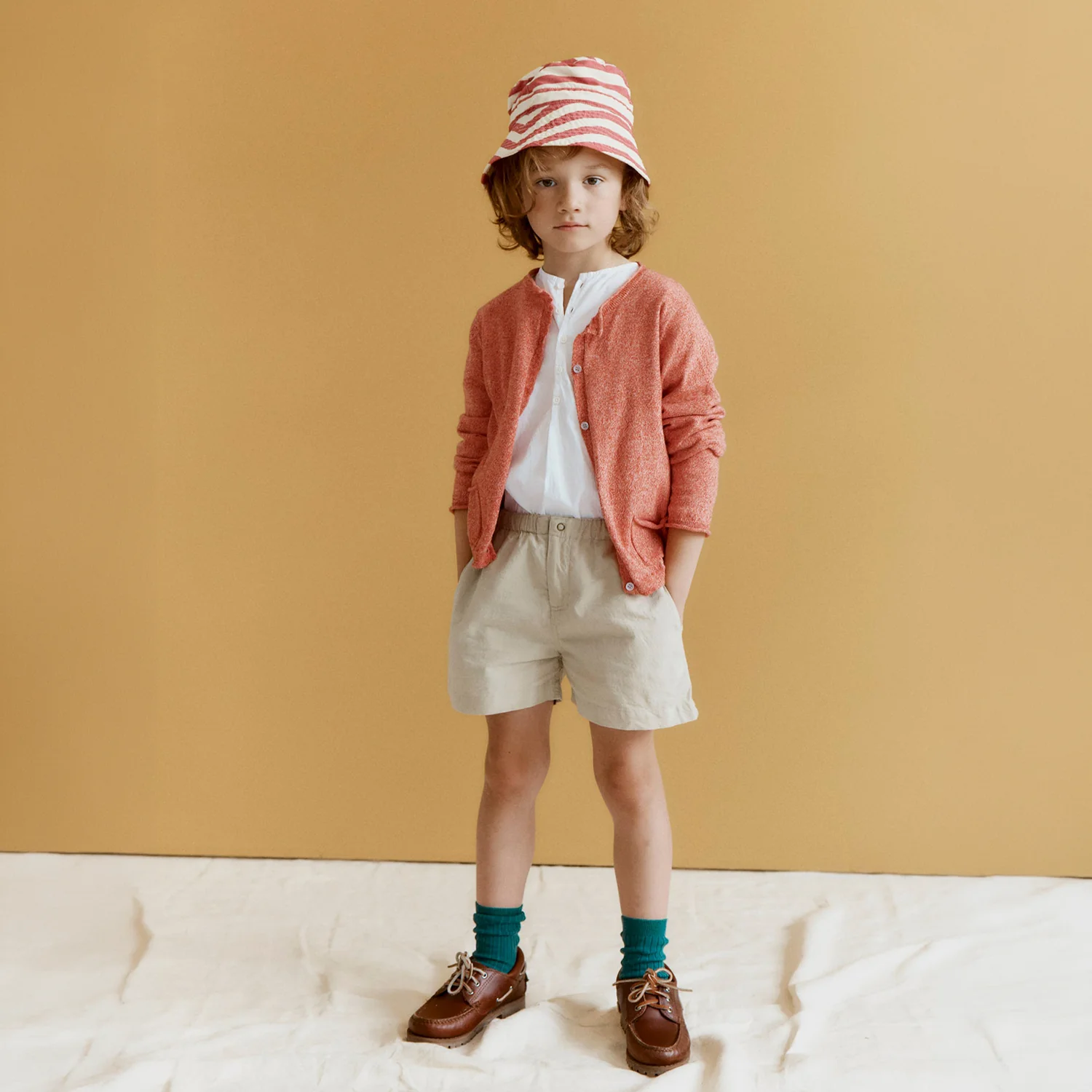 Kids Lightweight Cotton Poplin Dragonet Shirt - White - Image 5