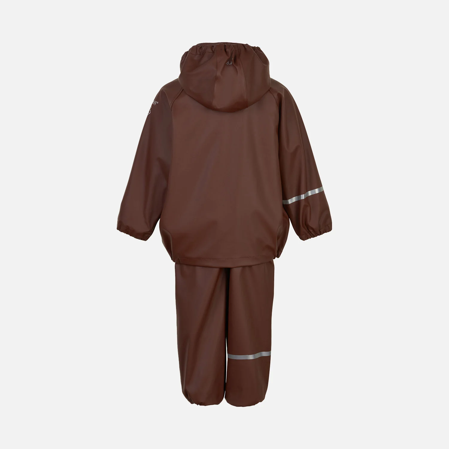 Baby & Kids Recycled Rainwear Set - Cocoa - Image 2