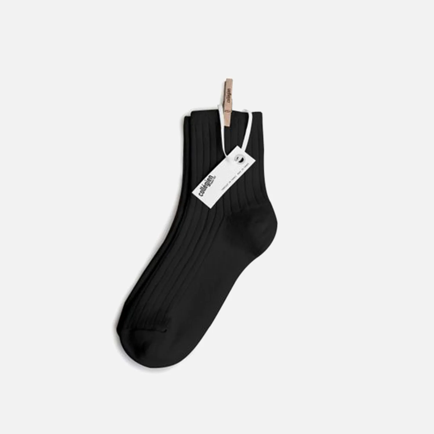 Adults Cotton Short Socks - Coal - Image 2