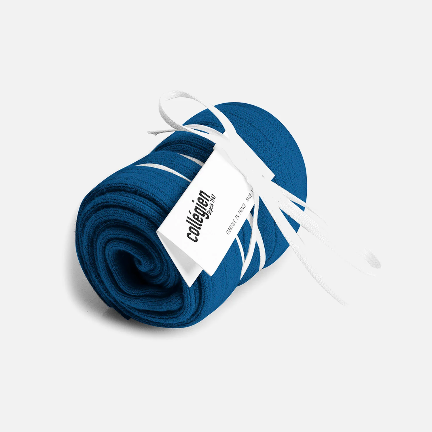 Adults Cotton Knee Socks - Blue Sapphire - Image 2