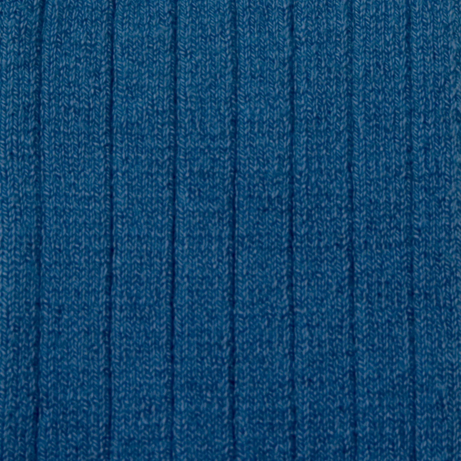 Adults Cotton Knee Socks - Blue Sapphire - Image 4