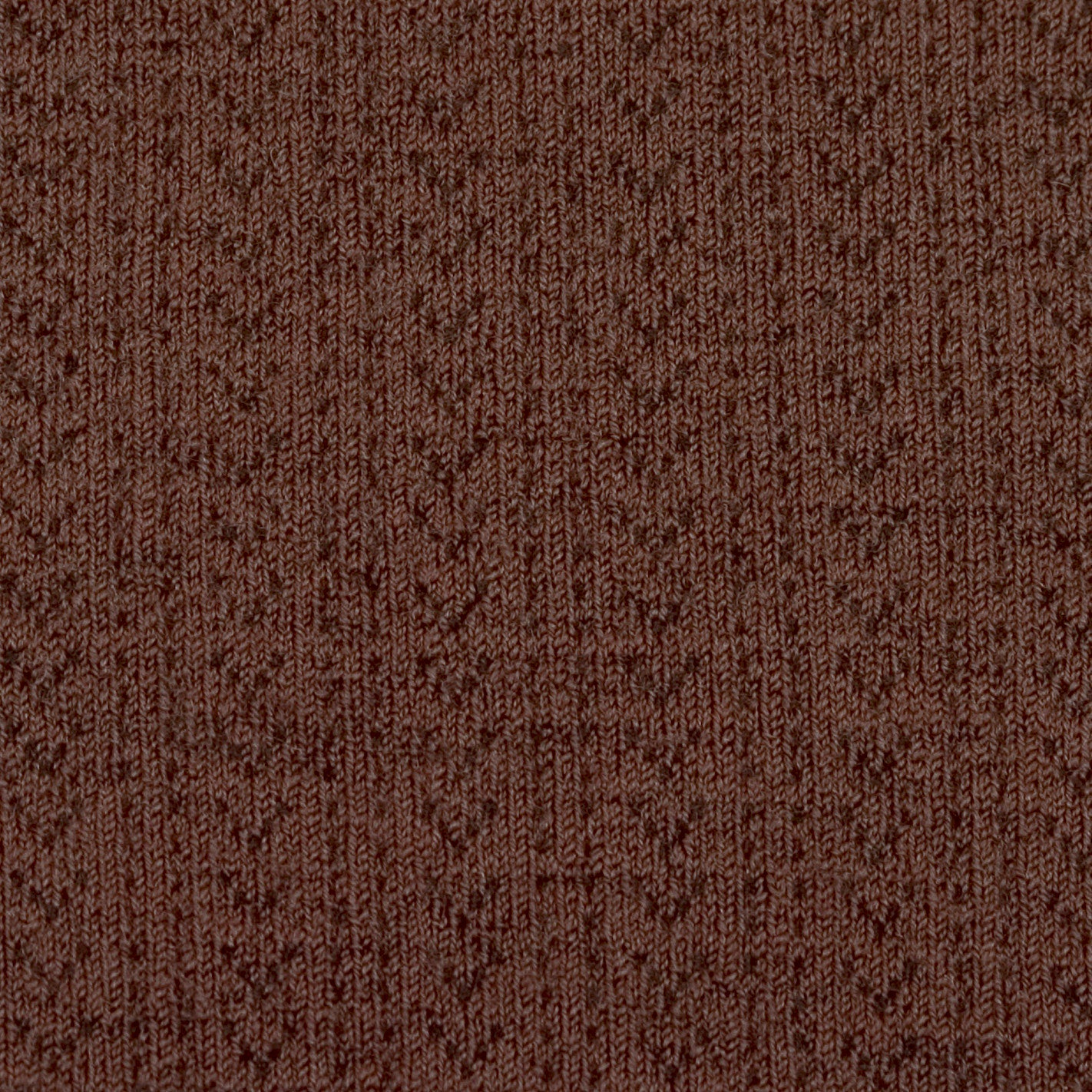Baby & Kids Wool Pointelle Tights - Chocolate - Image 2