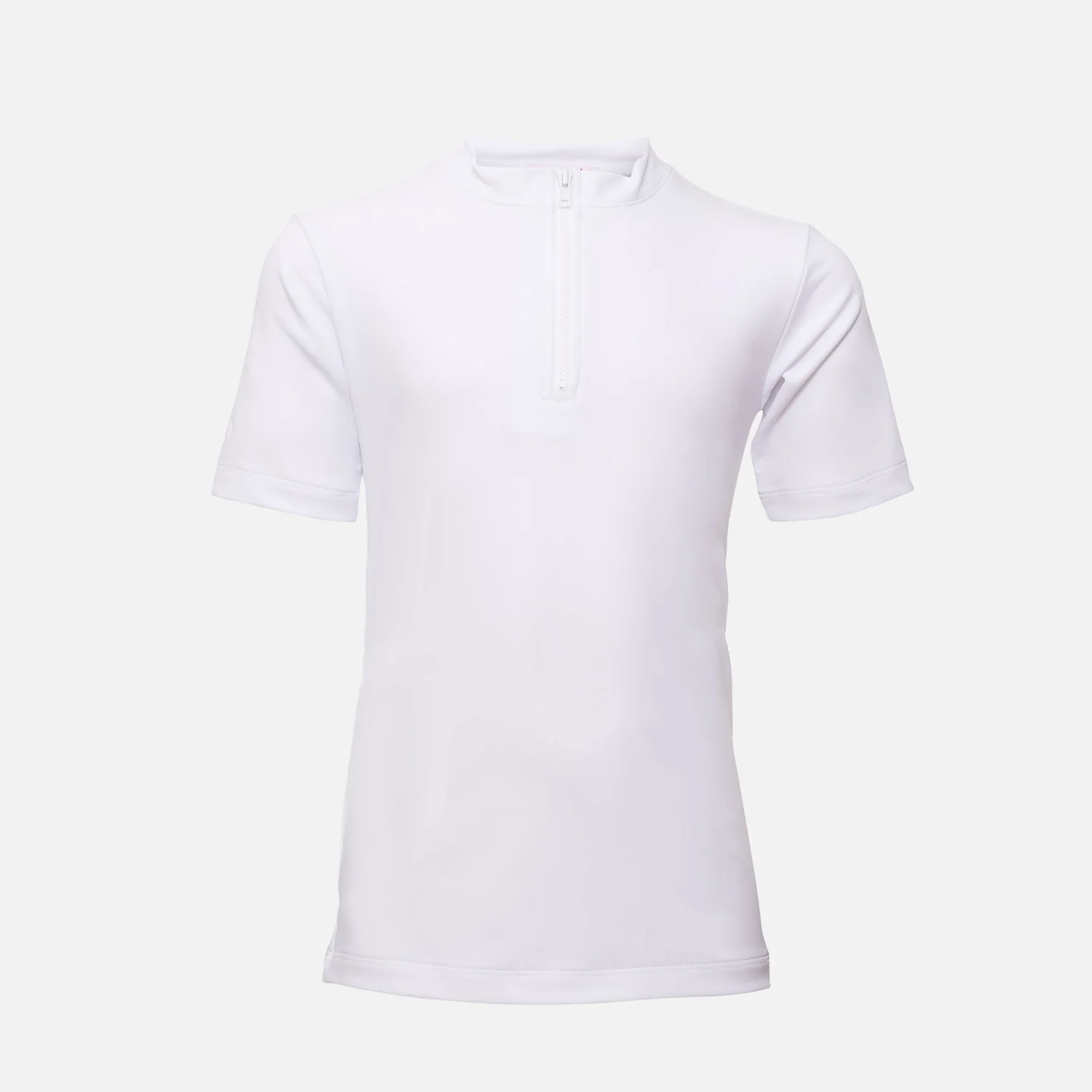 Kids Max UV Half Zip Swim Shirt - White - Image 5
