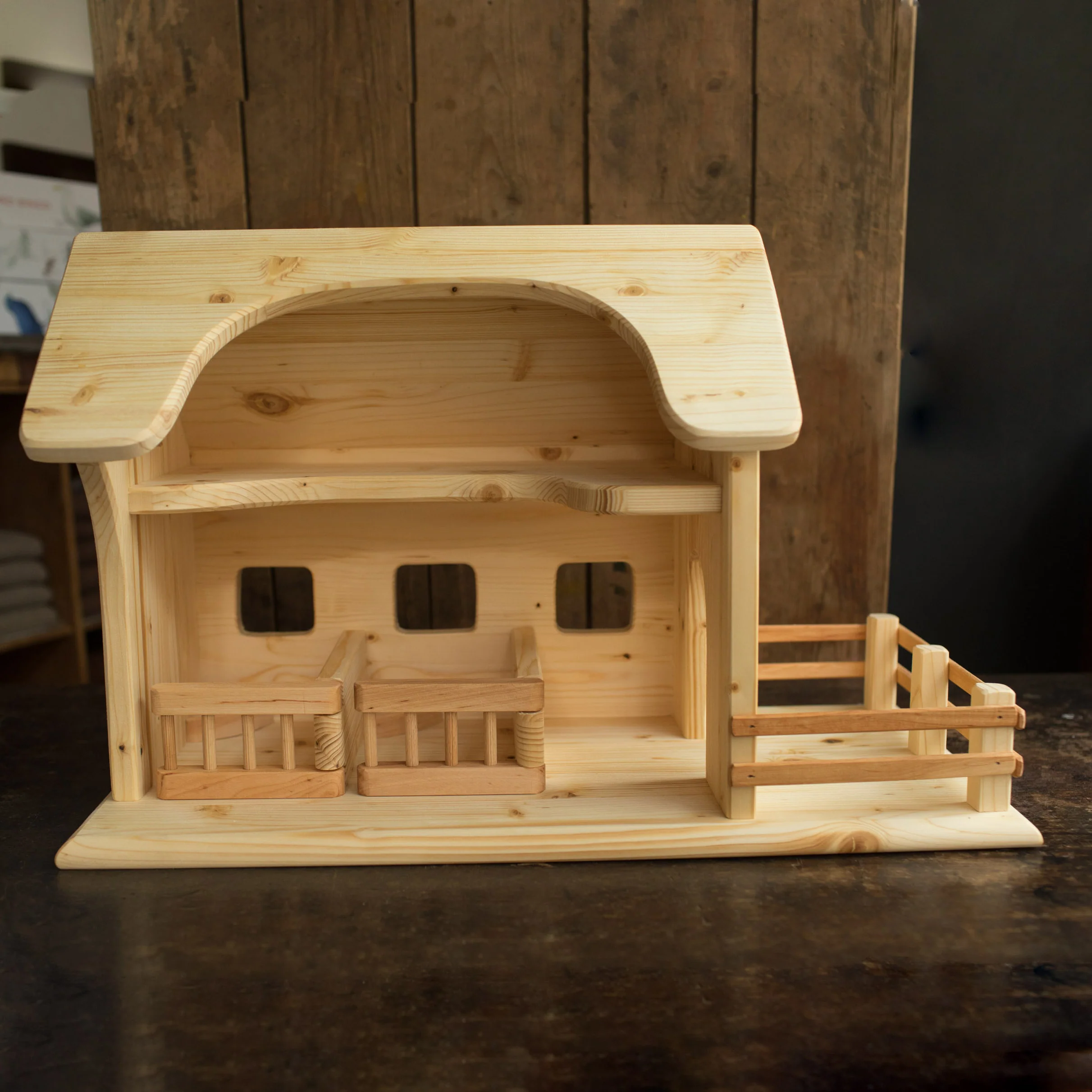 Wooden Horse Stable