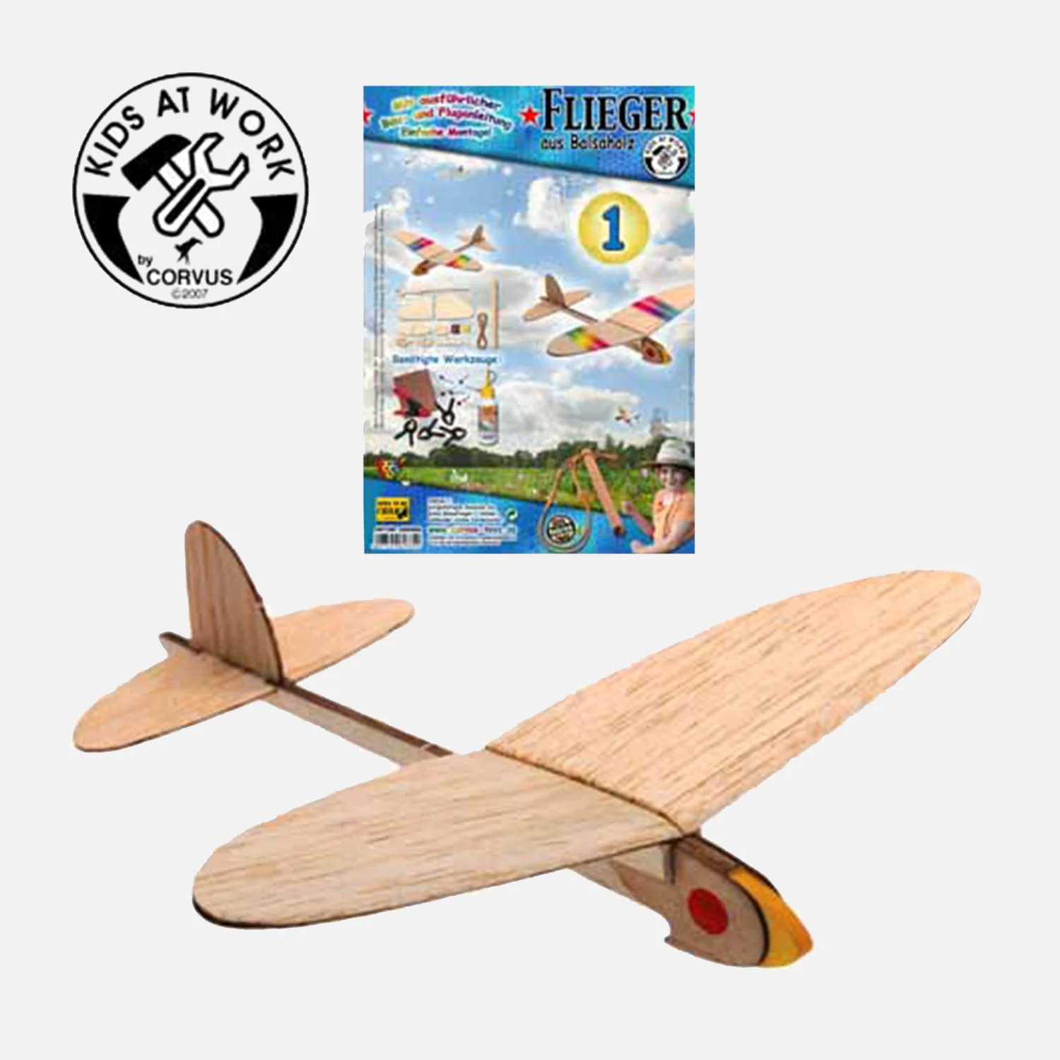 Balsa Wood Aeroplane Kit - Image 2