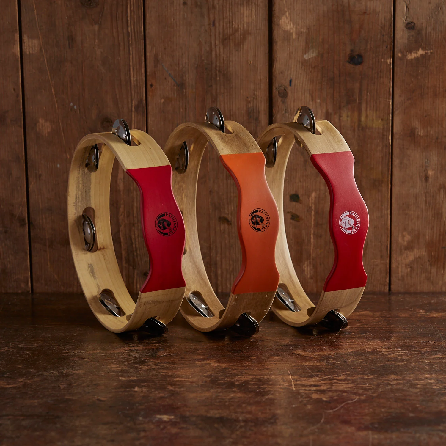 Wooden 5 Bell Tambourine - Image 5