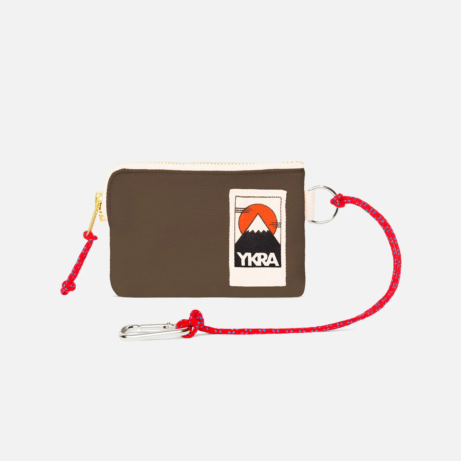 Cotton Canvas Mini Wallet - Khaki - Image 2
