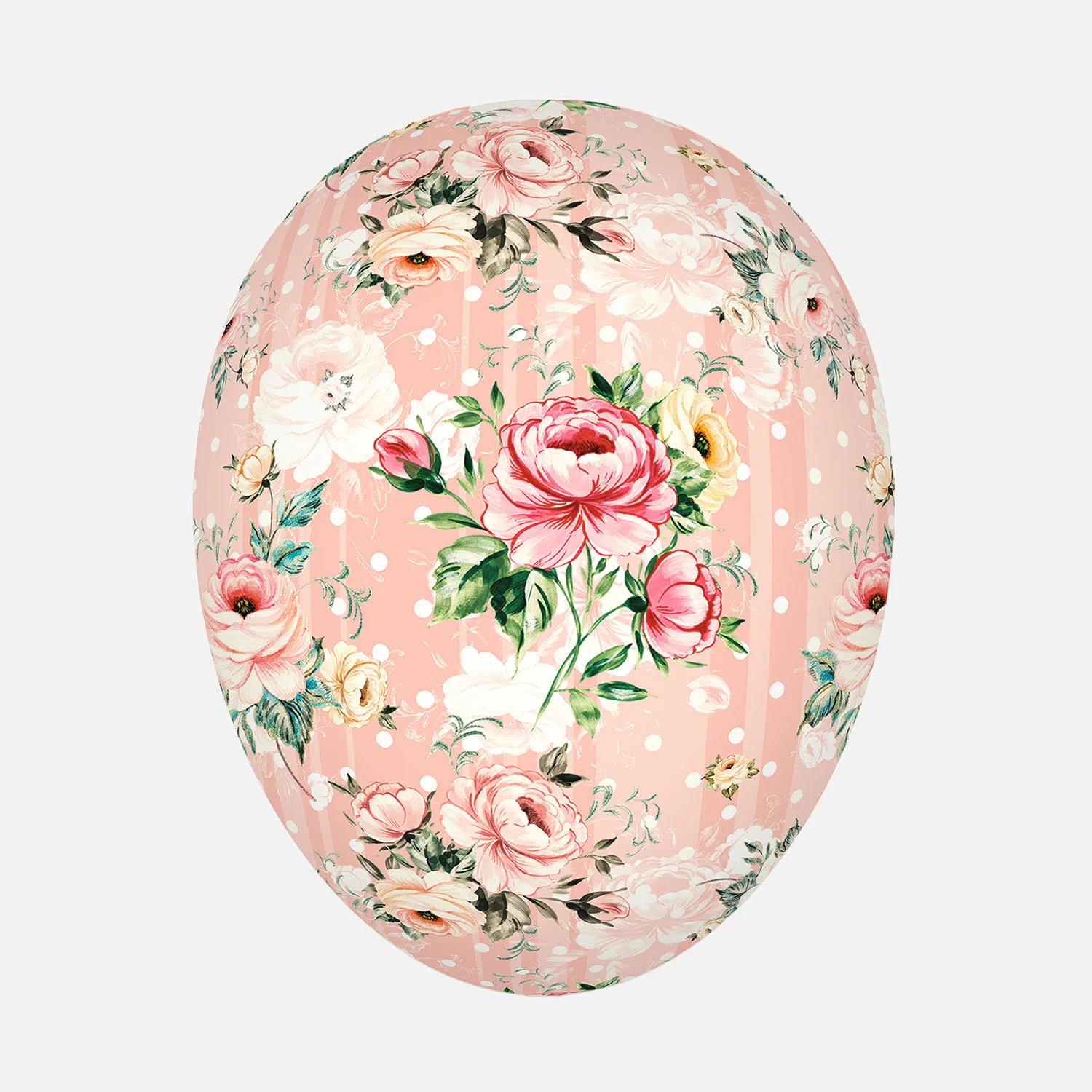 Paper Mache Large Easter Egg - Flowerage - More Options - Image 4
