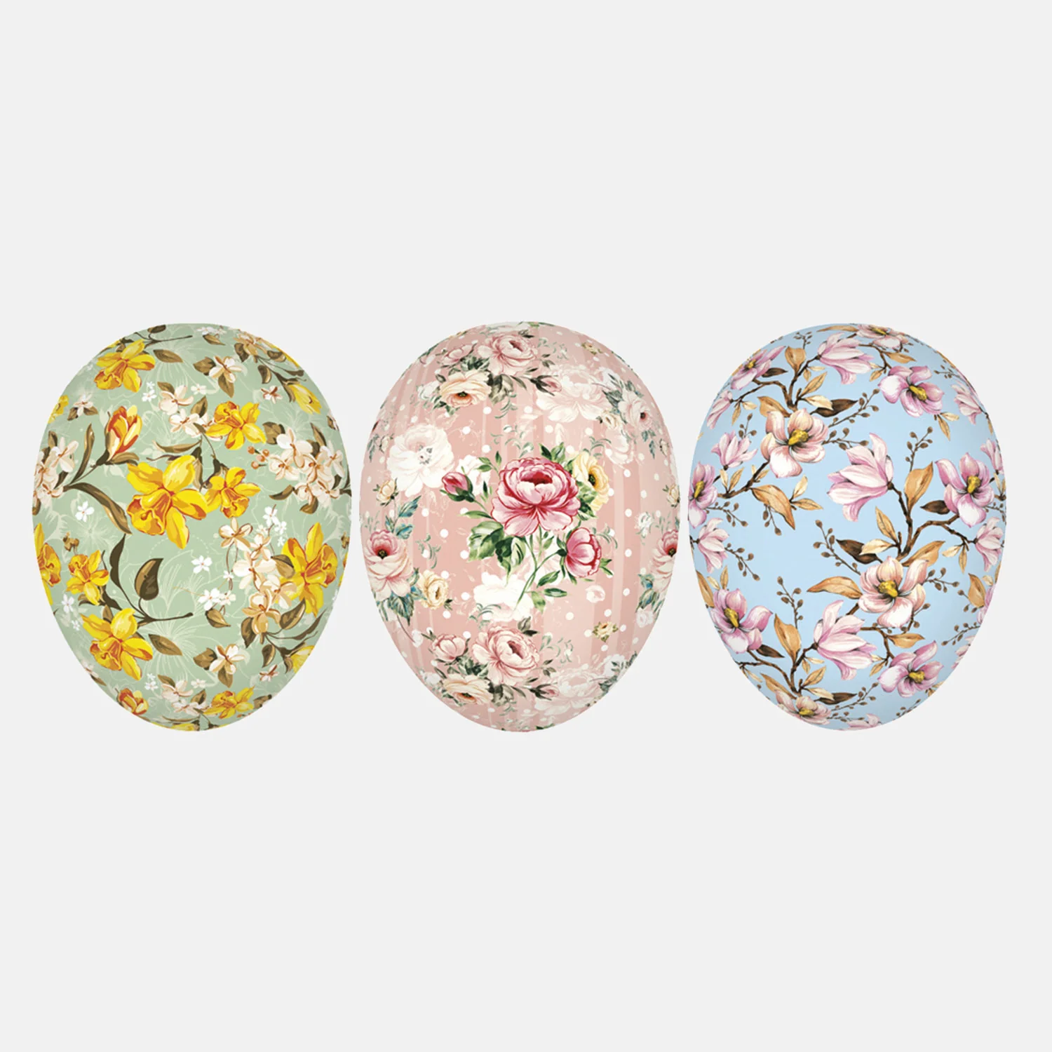 Paper Mache Large Easter Egg - Flowerage - More Options - Image 6