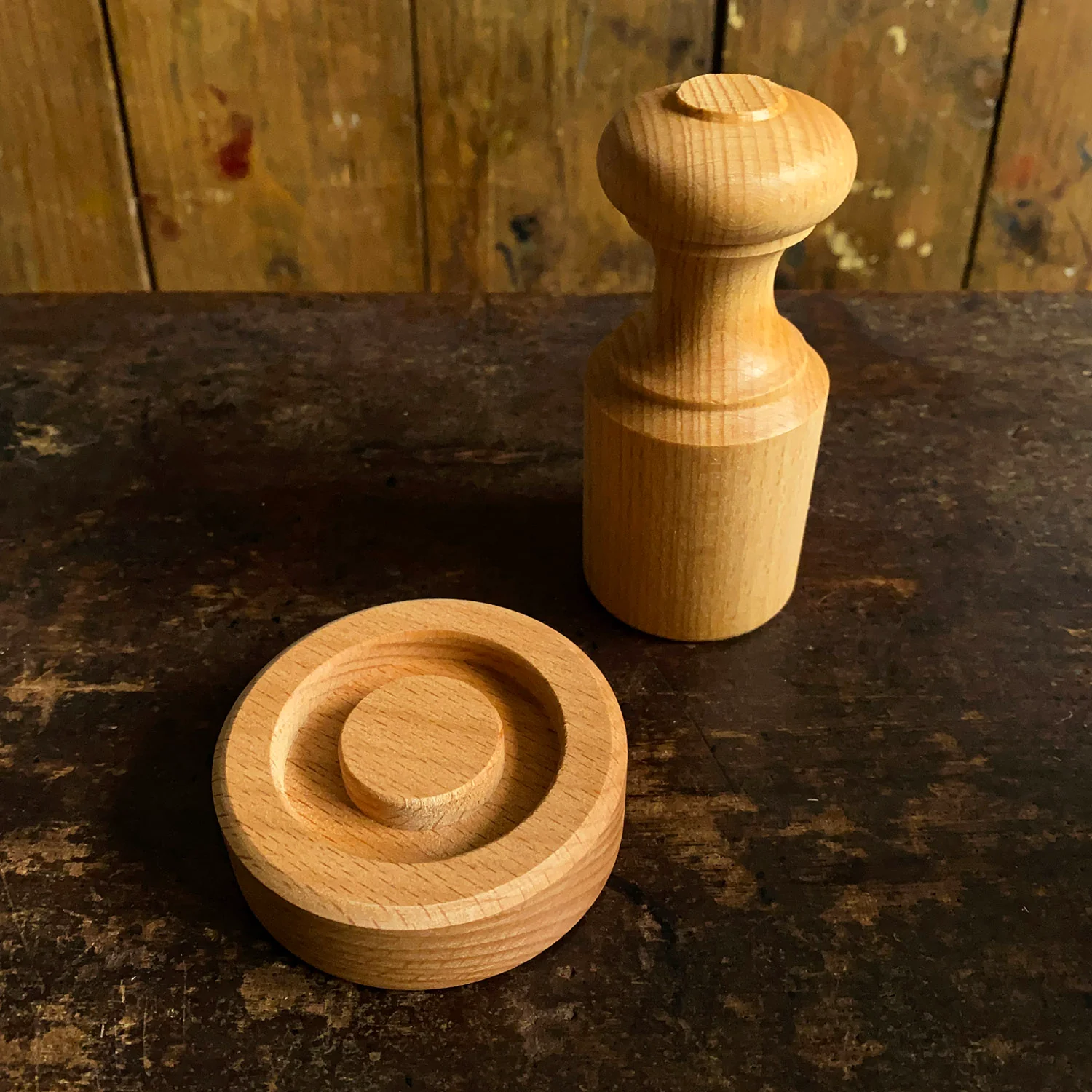Wooden Paper Pot Press - Image 2