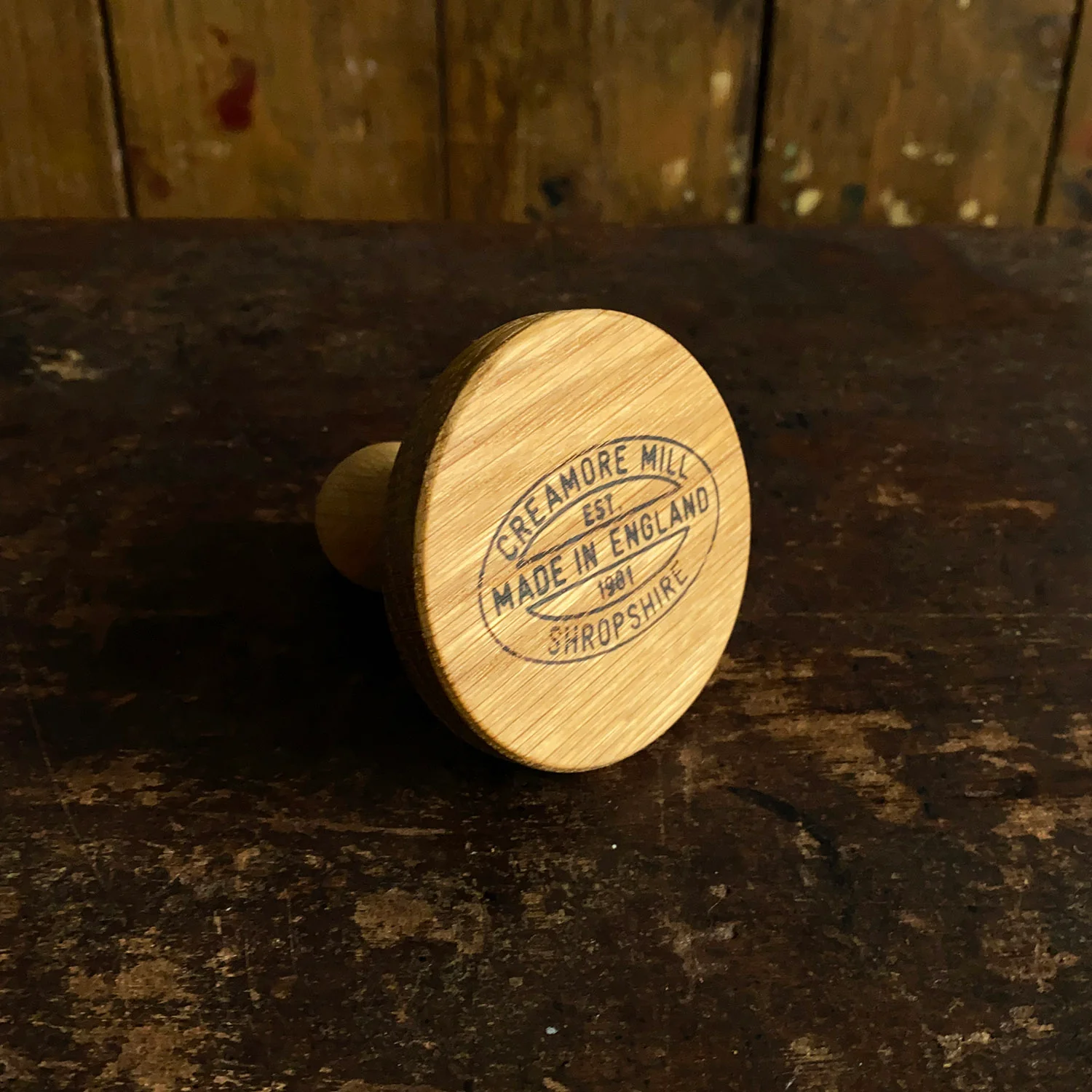 Wooden Pot Tamper - Round