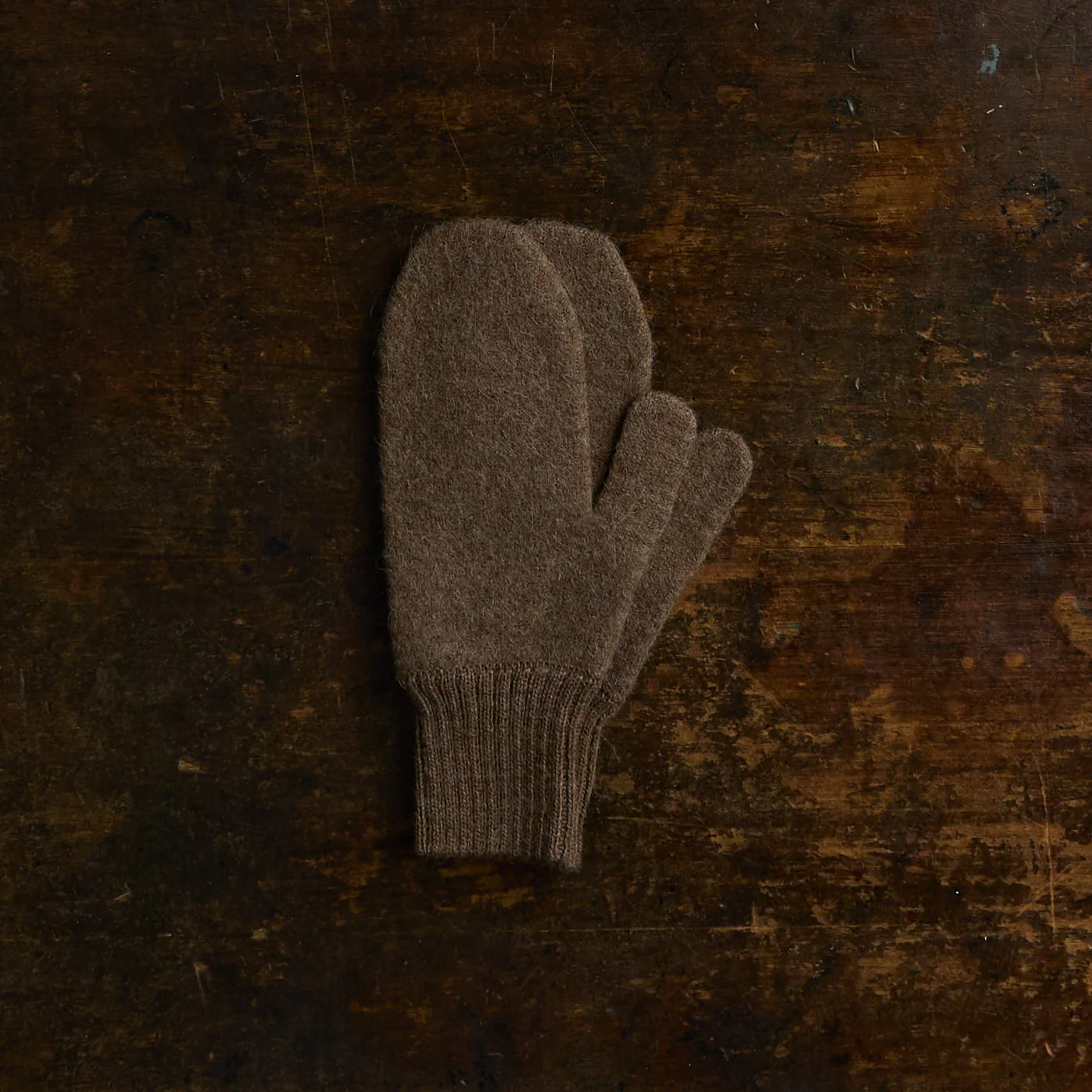 Women's Felted Alpaca/Merino Wool Mittens - Many Colours - Image 3