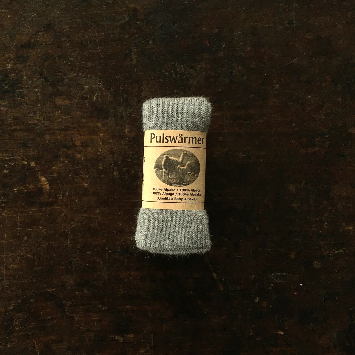 Women's Alpaca Stocking Stitch Wristwarmer - Many Colours - Image 4