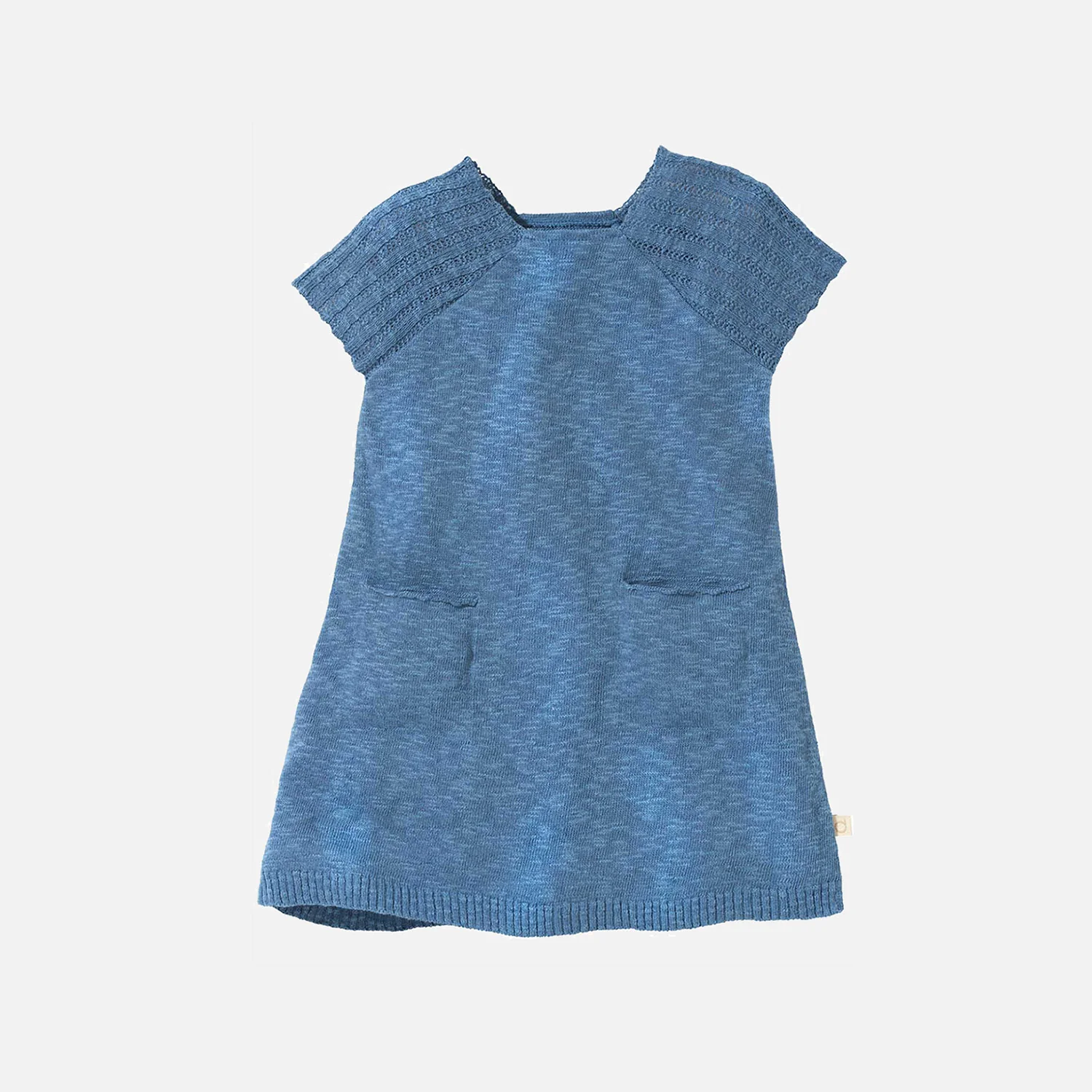 Baby & Kids Linen Dress - Dove Blue