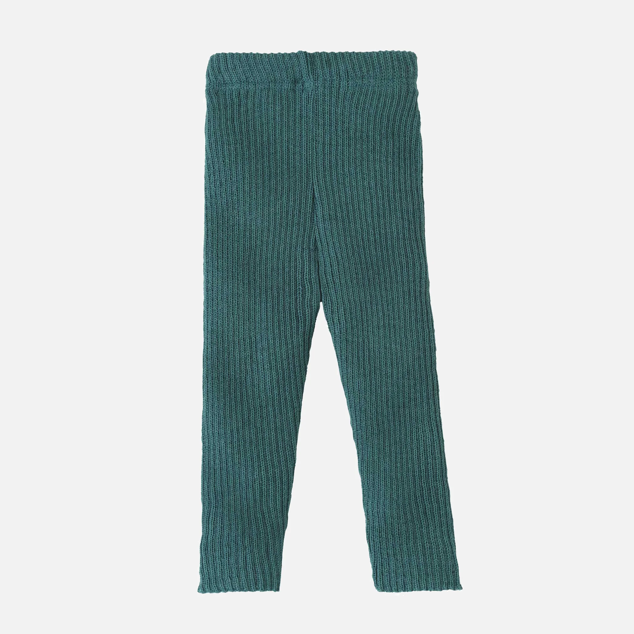 Baby & Kids Merino Wool Leggings/Trousers - Eucalyptus - Image 2