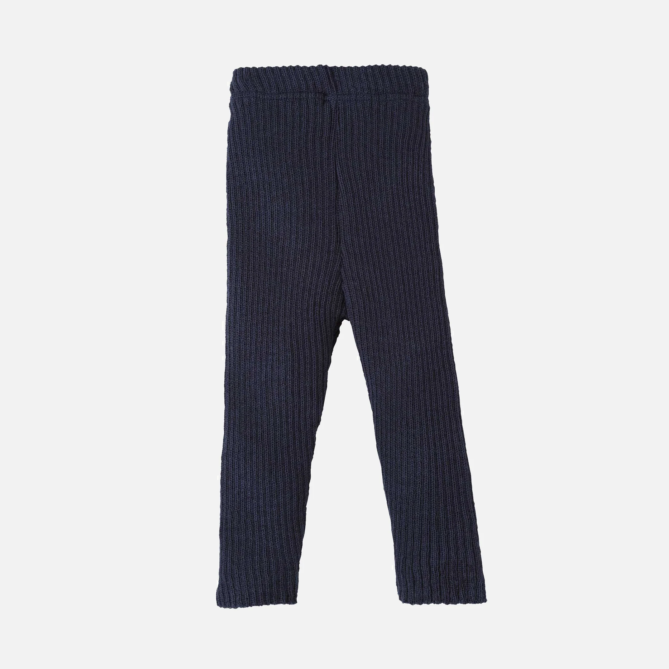 Baby & Kids Merino Wool Leggings/Trousers - Indigo - Image 2