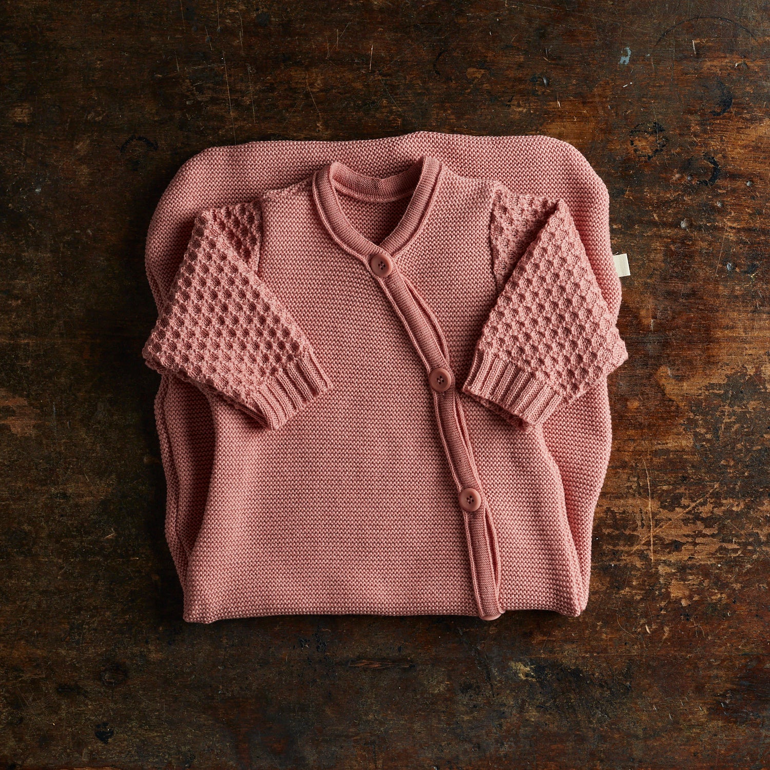 Baby Merino Wool LS Sleeping Bag - Soft Pink