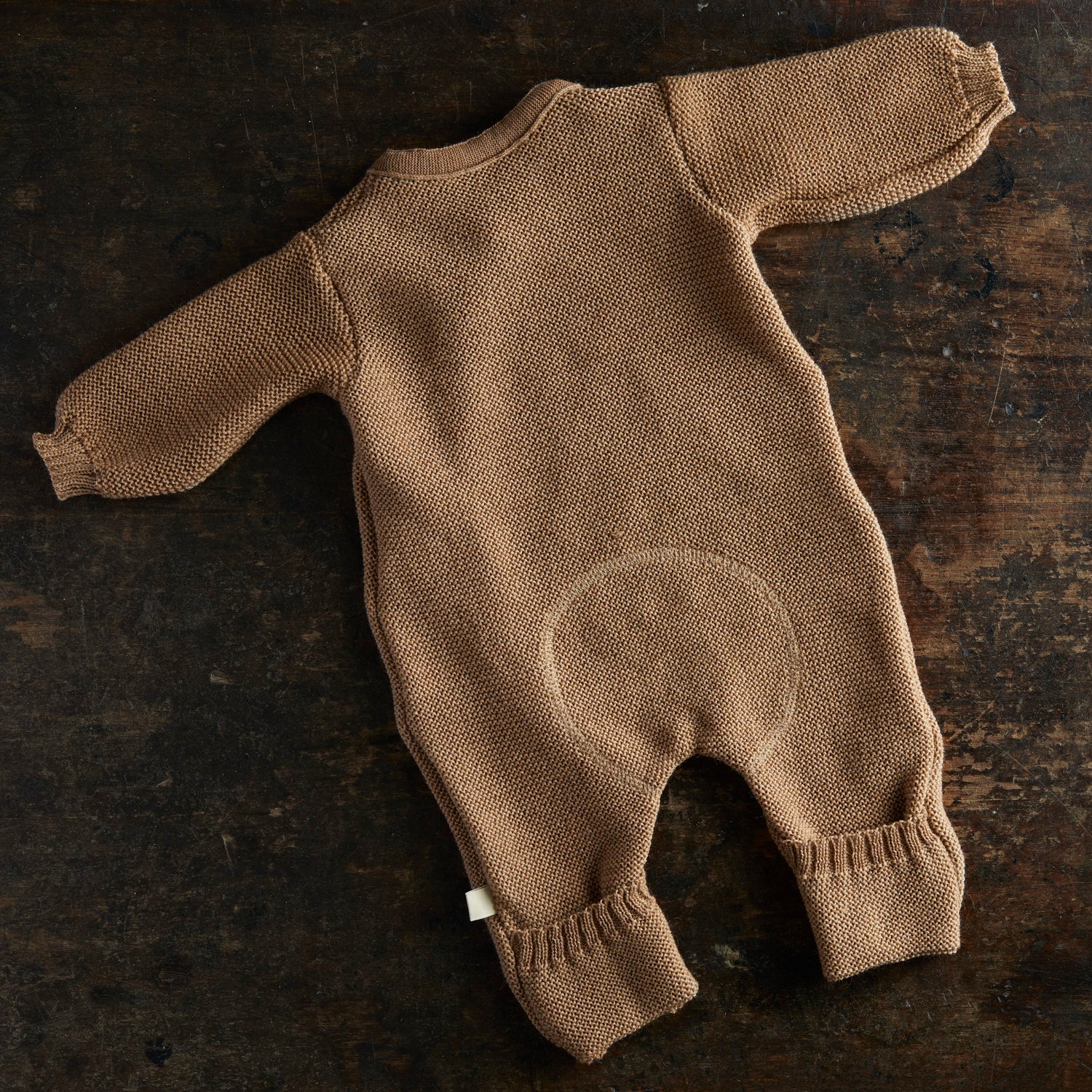 Baby Merino Wool Suit - Caramel - Image 2