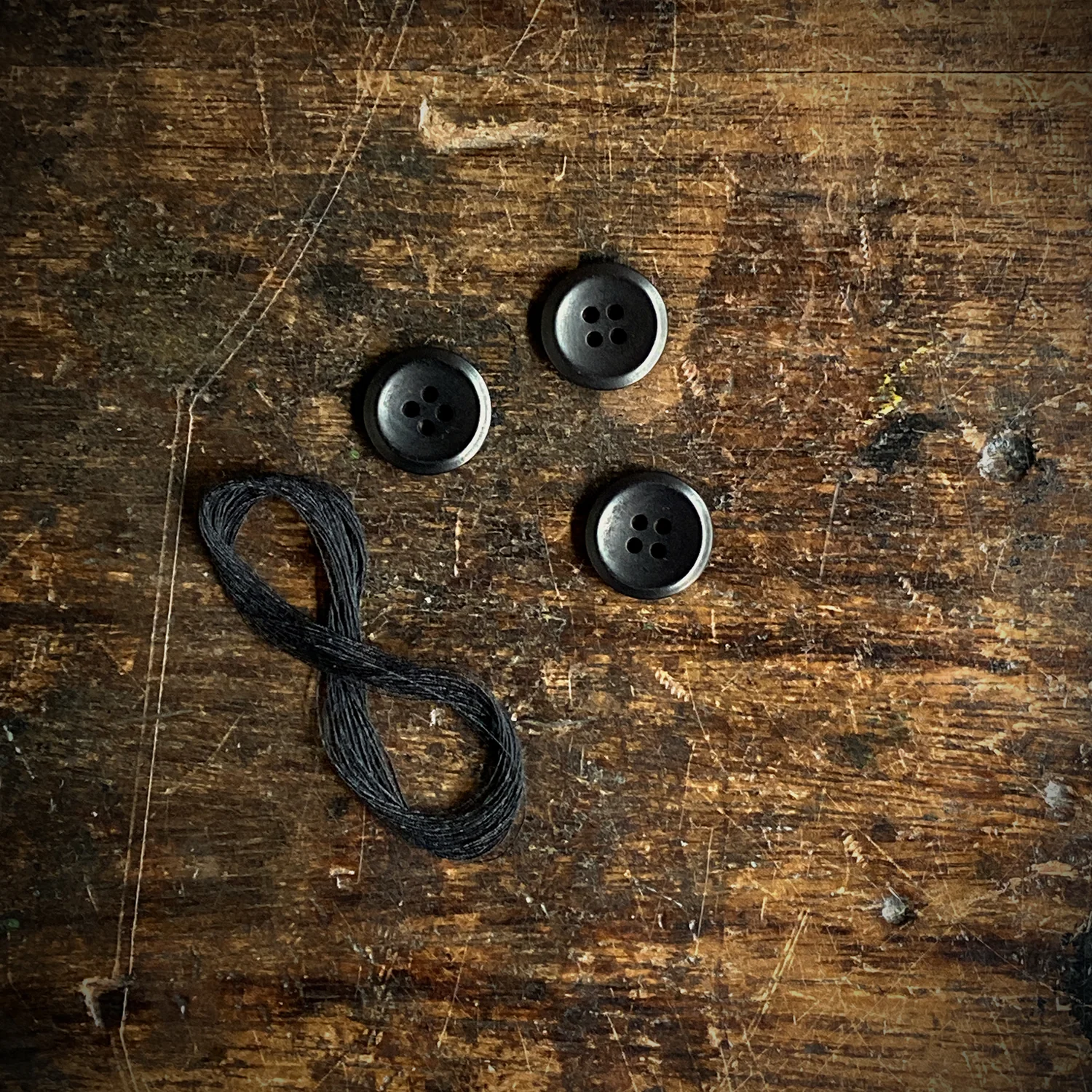 Tagua Nut Buttons - Pack of 3 - Many Colours - Image 2