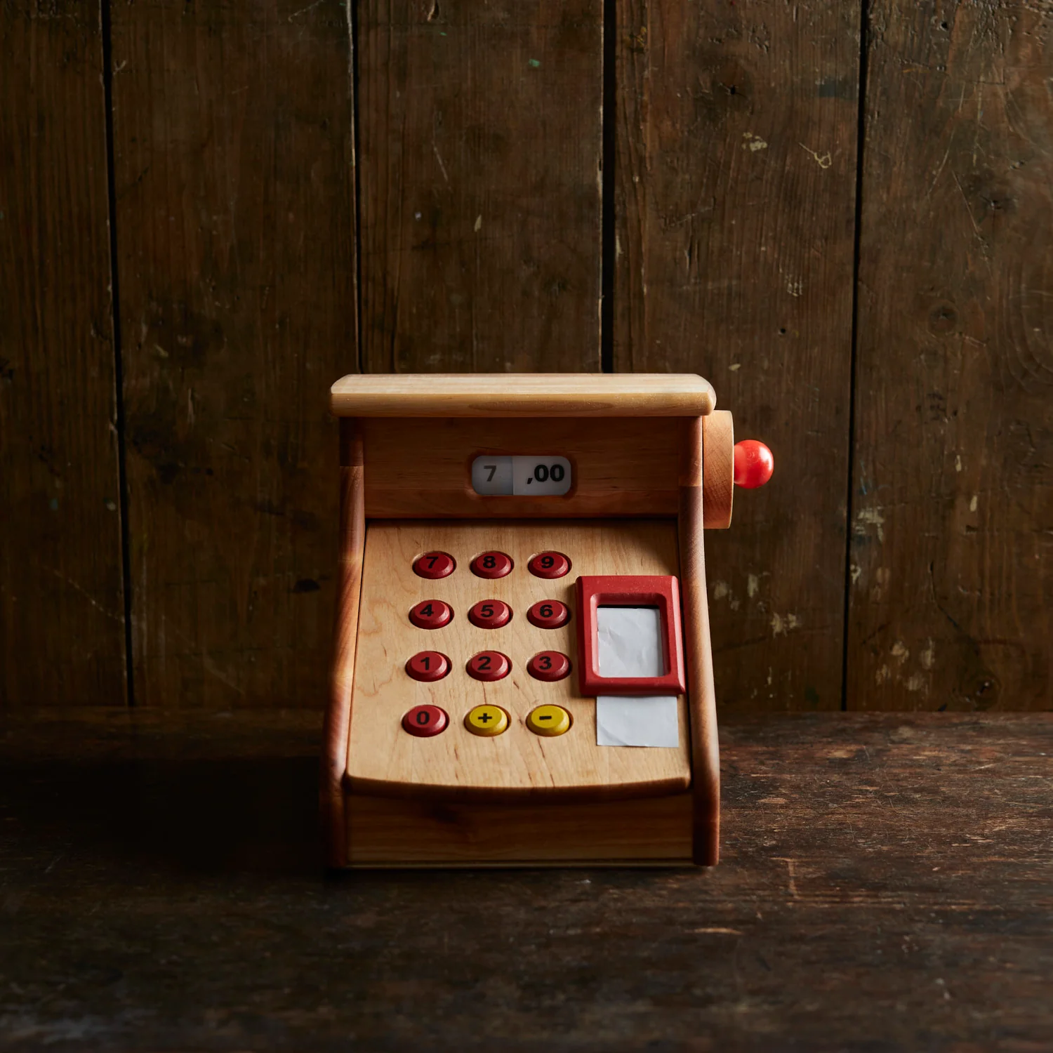 Wooden Cash Register