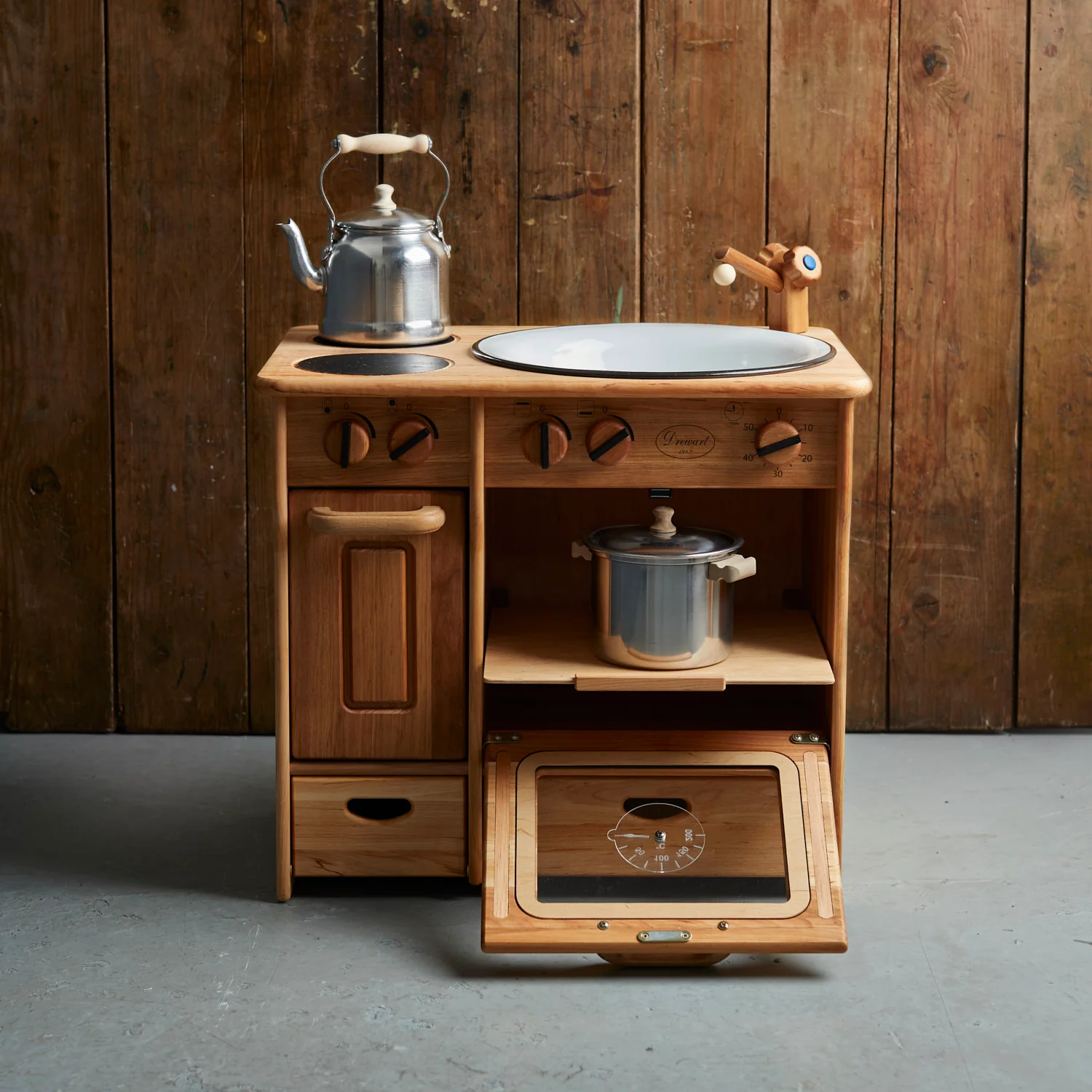 Wooden Cooker & Sink Combo - Image 3