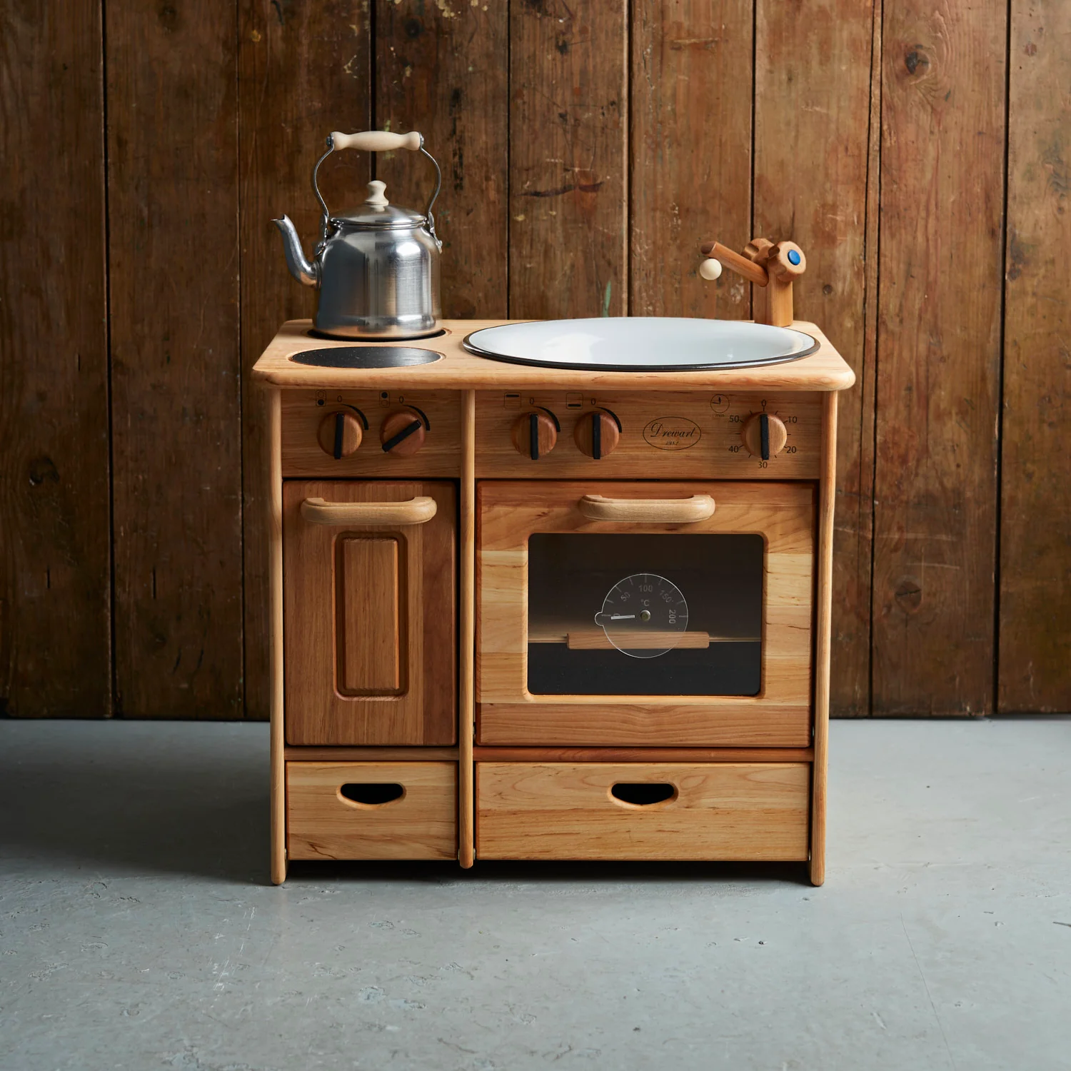 Wooden Cooker & Sink Combo - Image 4