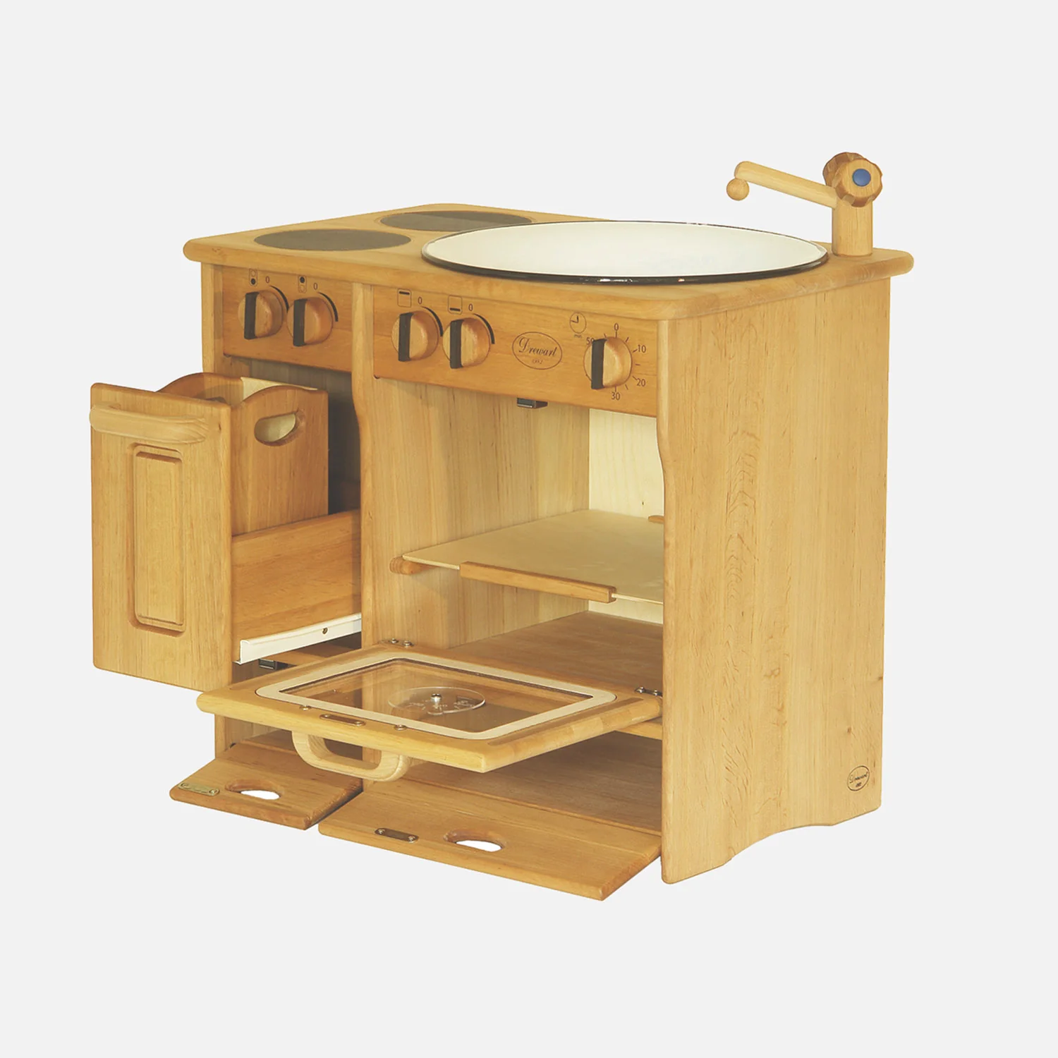 Wooden Cooker & Sink Combo - Image 6