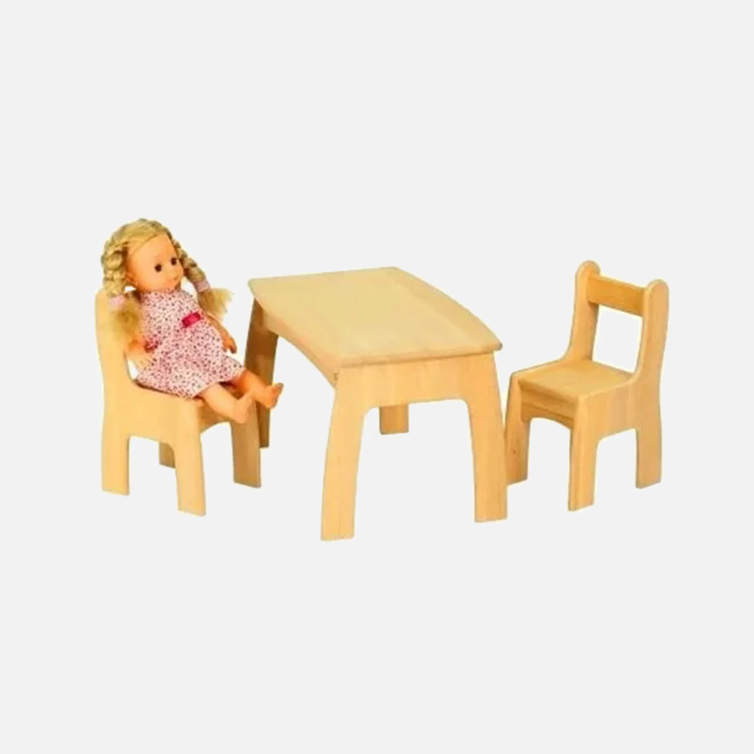 Wooden Dolls/Teddy Table and Chairs Set - Image 4