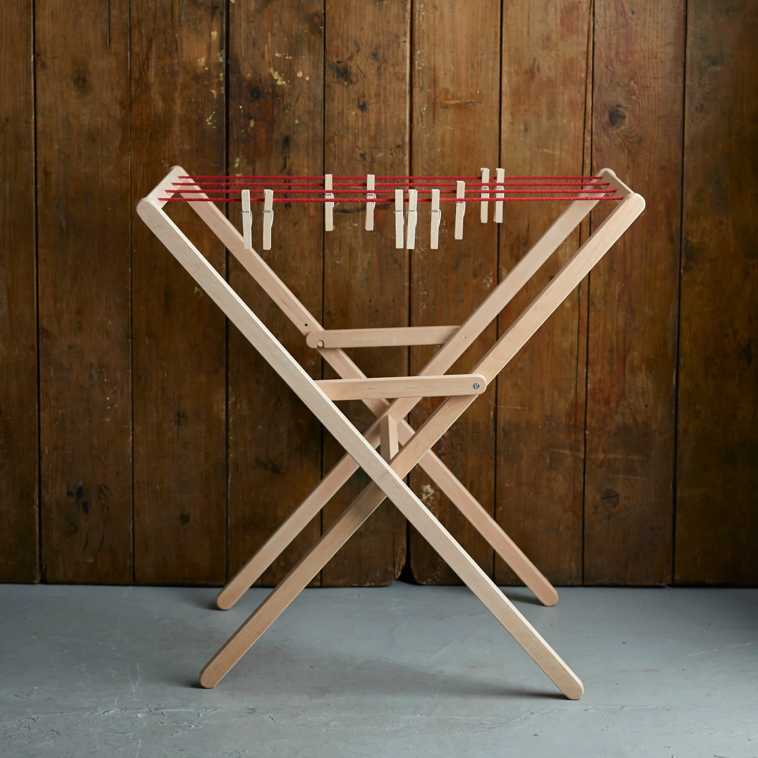 Wooden Dryer & Pegs