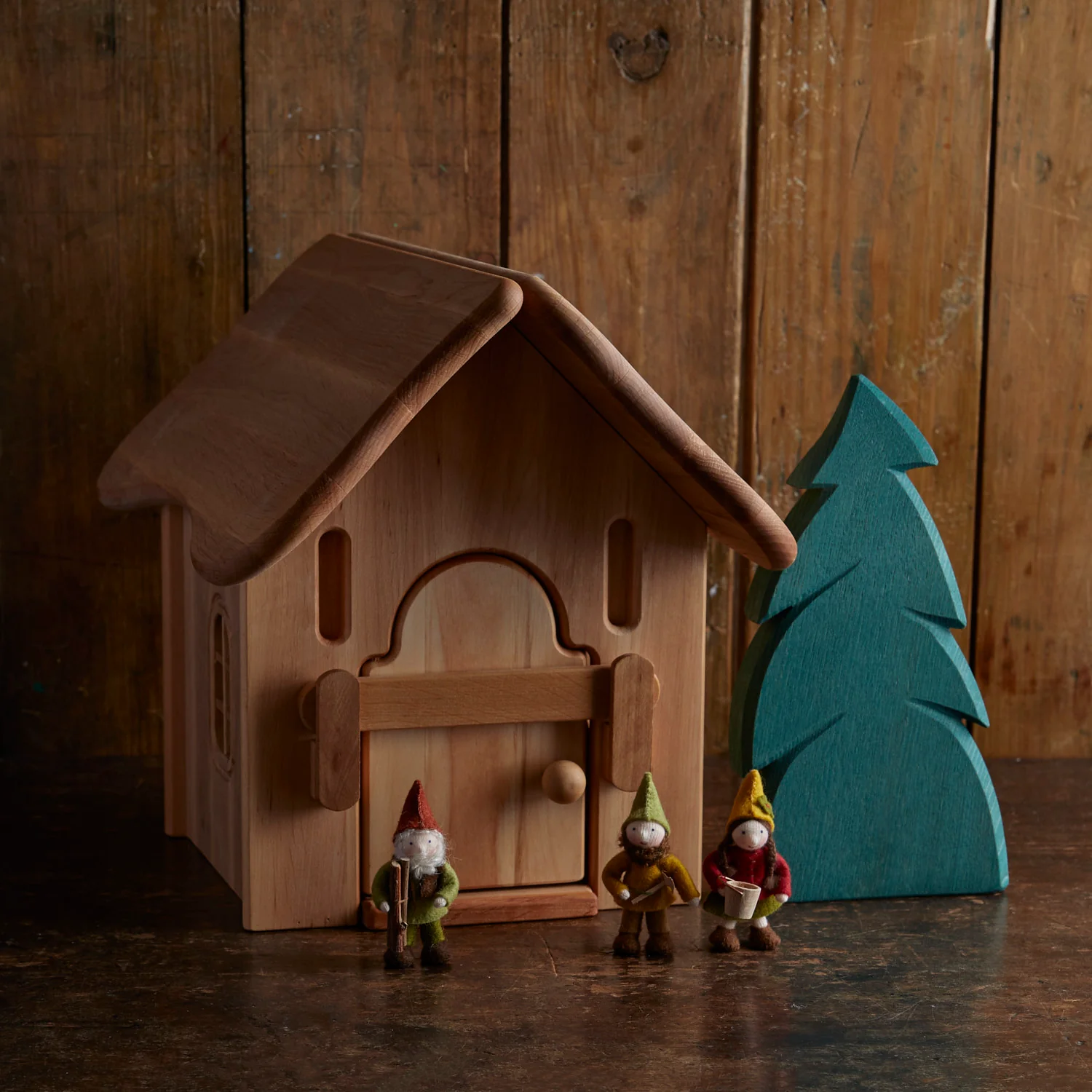 Wooden Forest Cabin - Natural - Image 2