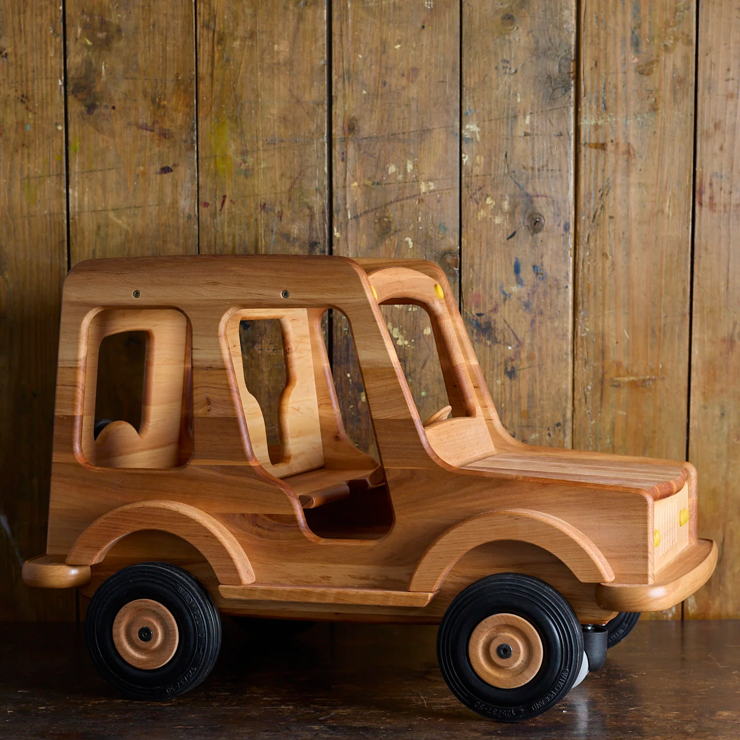 Wooden Giant Off Road Car