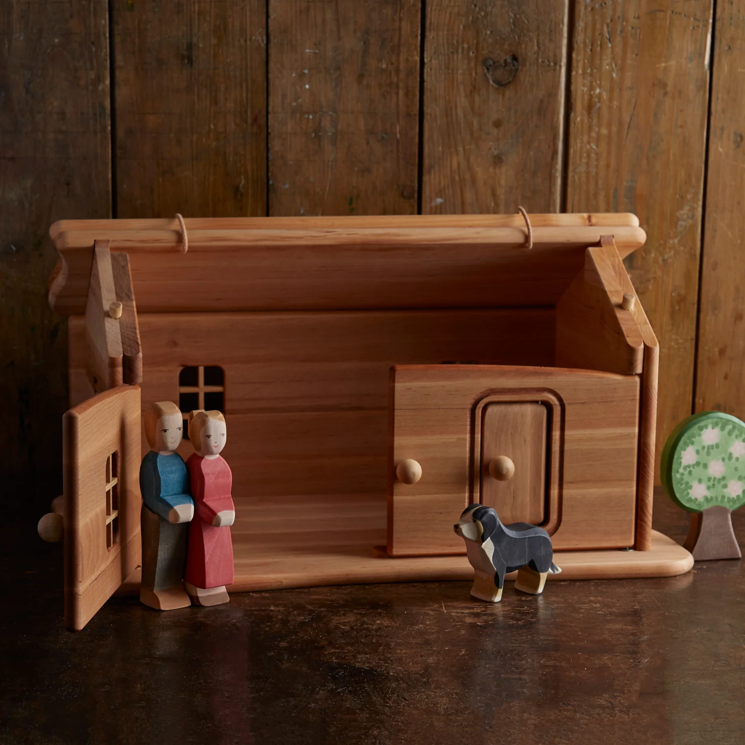 Wooden House - Natural - Image 3
