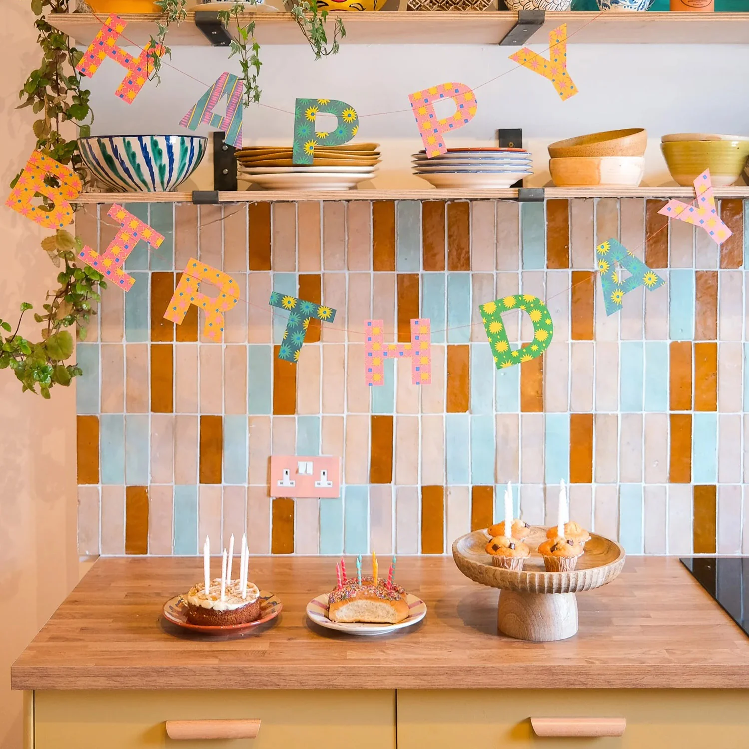 Handmade Garland - Happy Birthday - Image 4