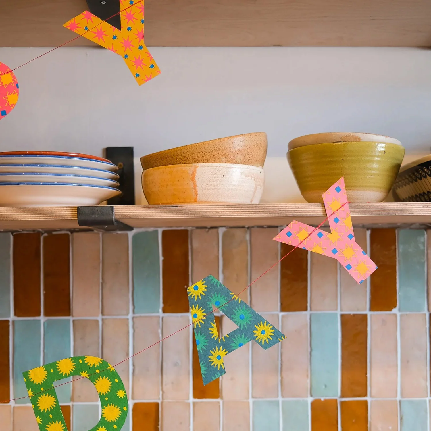 Handmade Garland - Happy Birthday - Image 5