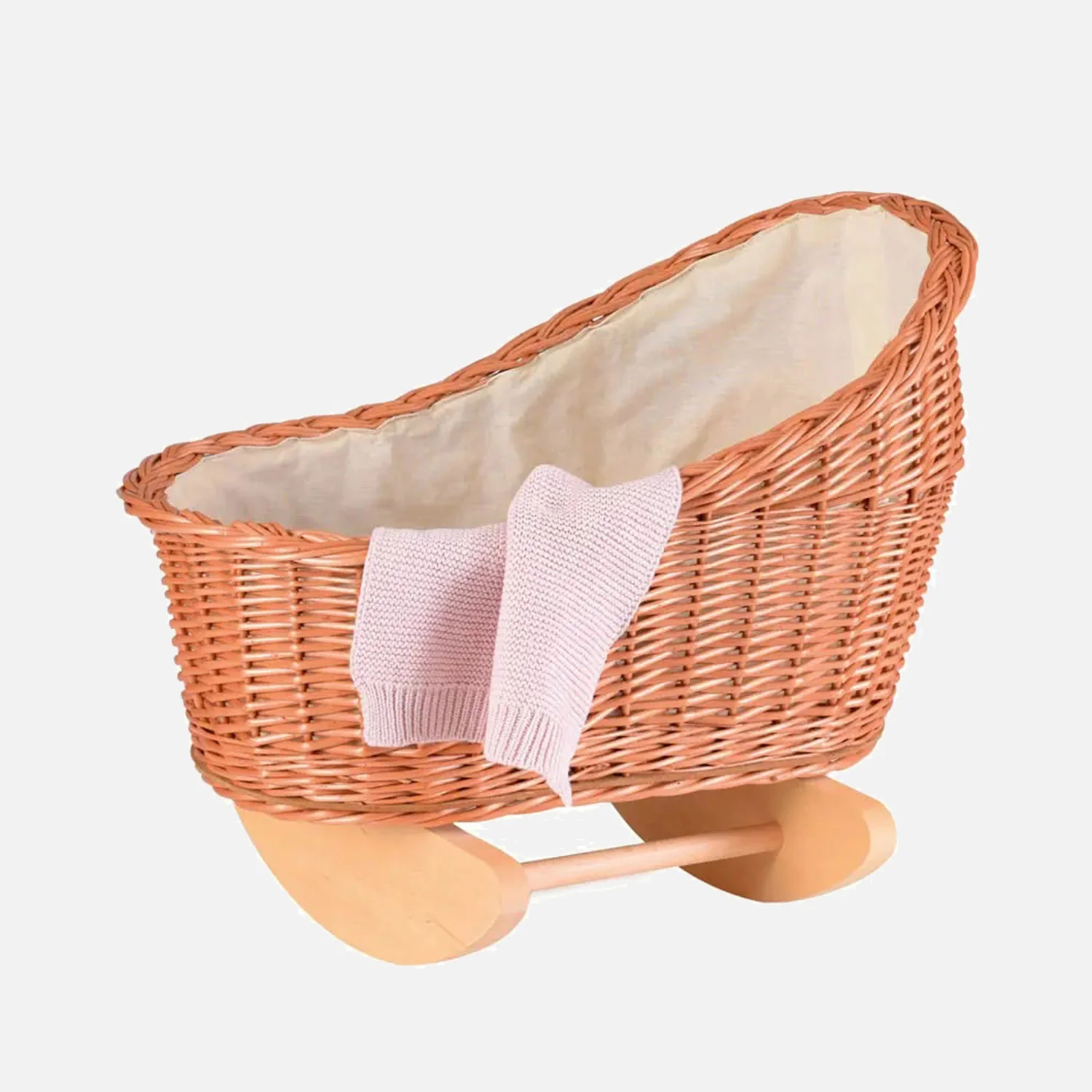 Wicker Doll/Teddy Cradle - Image 4